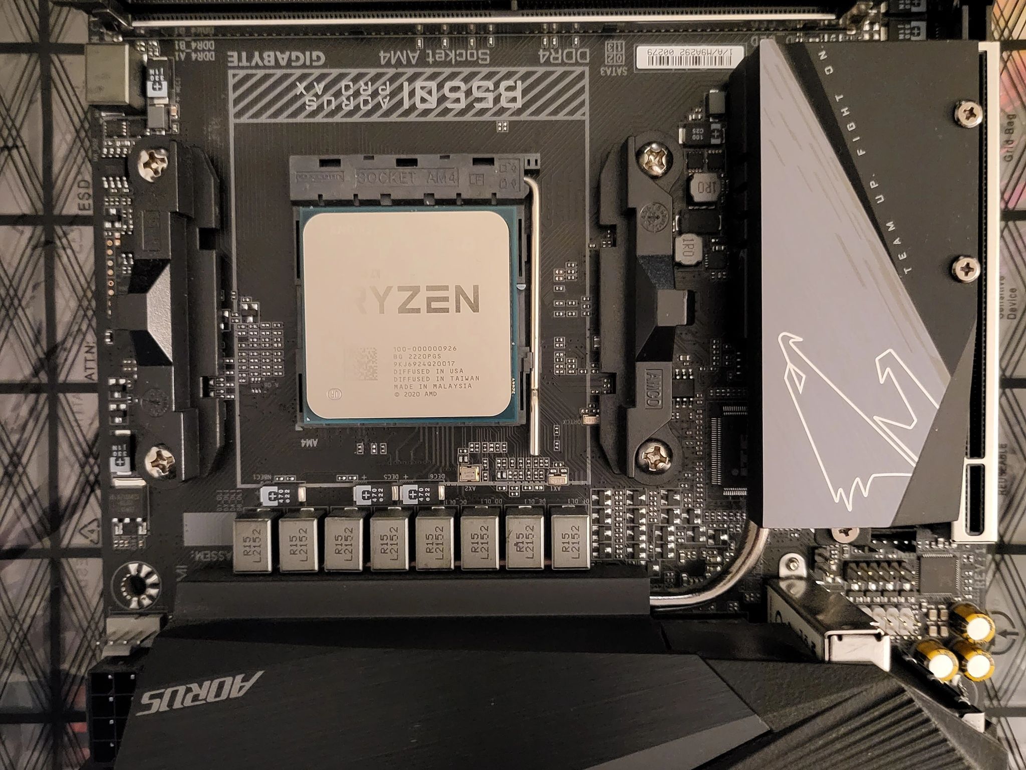 5700X + B550I + 32GB DDR4 3600