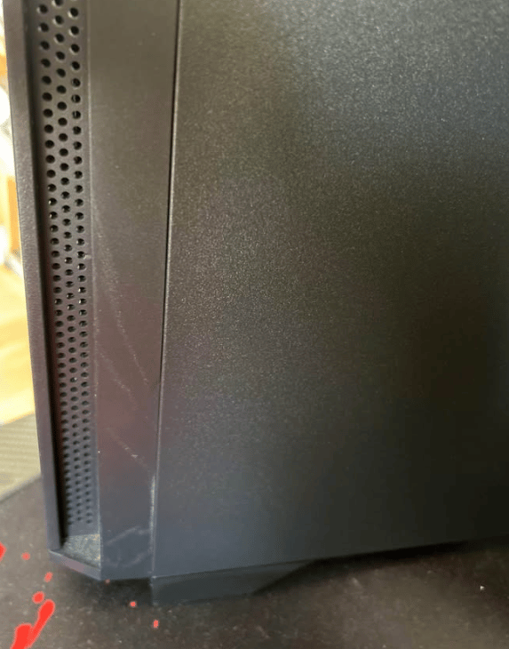 Black and Red Rx 6600/Ryzen 5 5500 PC