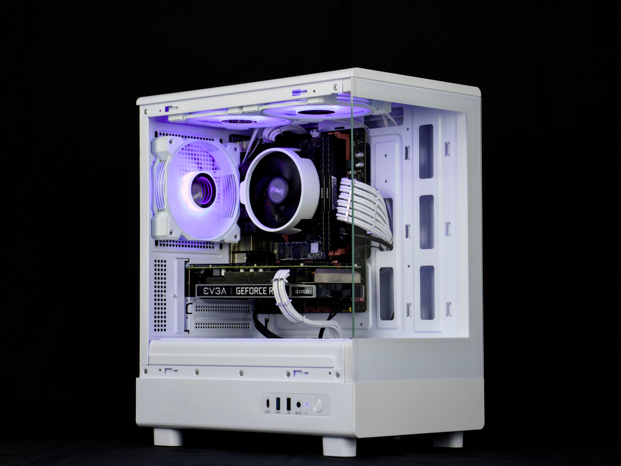 🔴⚪Gaming PC – RTX 2060, Ryzen 7 2700, 16GB RAM, 1TB SSD - WiFi, BlueTooth ⚪🔴