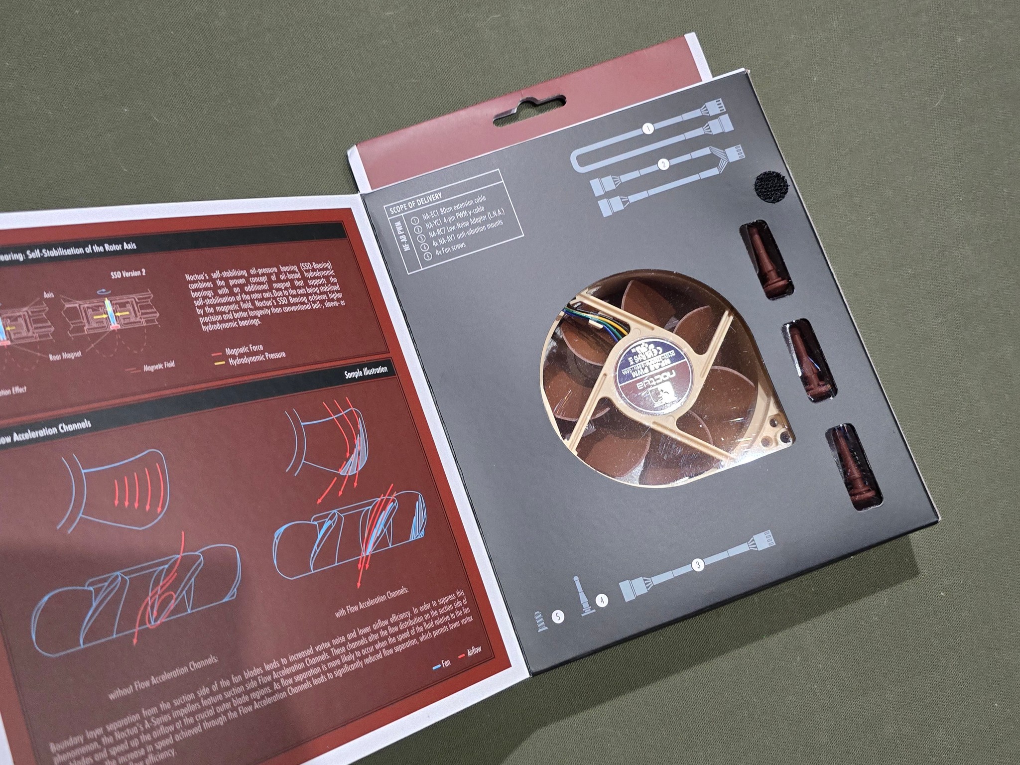 Noctua NF-A8 PWM, Premium Quiet Fan, 4-Pin (80mm, Brown) new