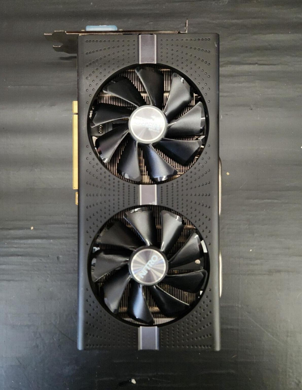 Sapphire Nitro+ Radeon RX 570 8GB GDDR5 Graphics Card - DisplayPort, HDMI, DVI