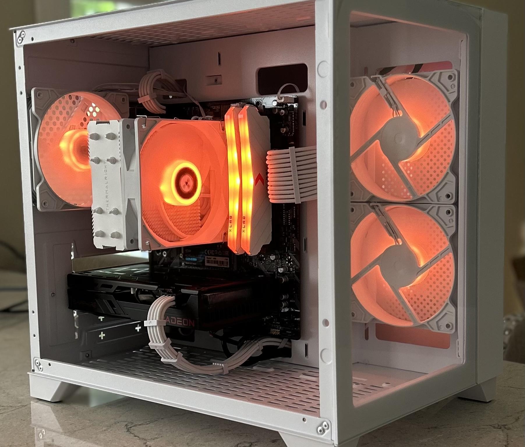 PRISM💎AMD RX 6600💎Ryzen 5 3600💎16 GB DDR4 3600 RAM💎Wi-Fi💎 1TB NVME
