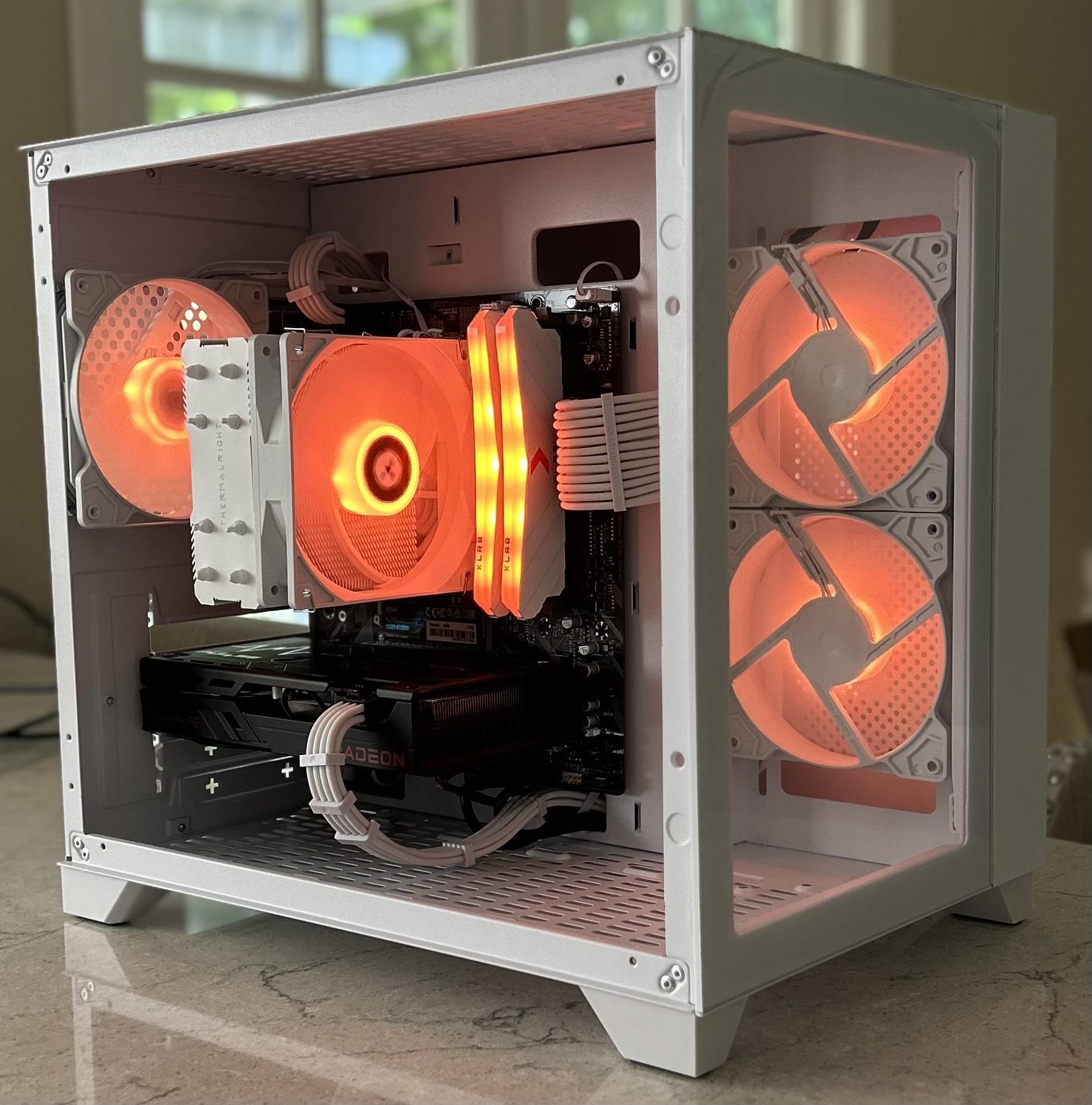 PRISM💎AMD RX 6600💎Ryzen 5 3600💎16 GB DDR4 3600 RAM💎Wi-Fi💎 1TB NVME