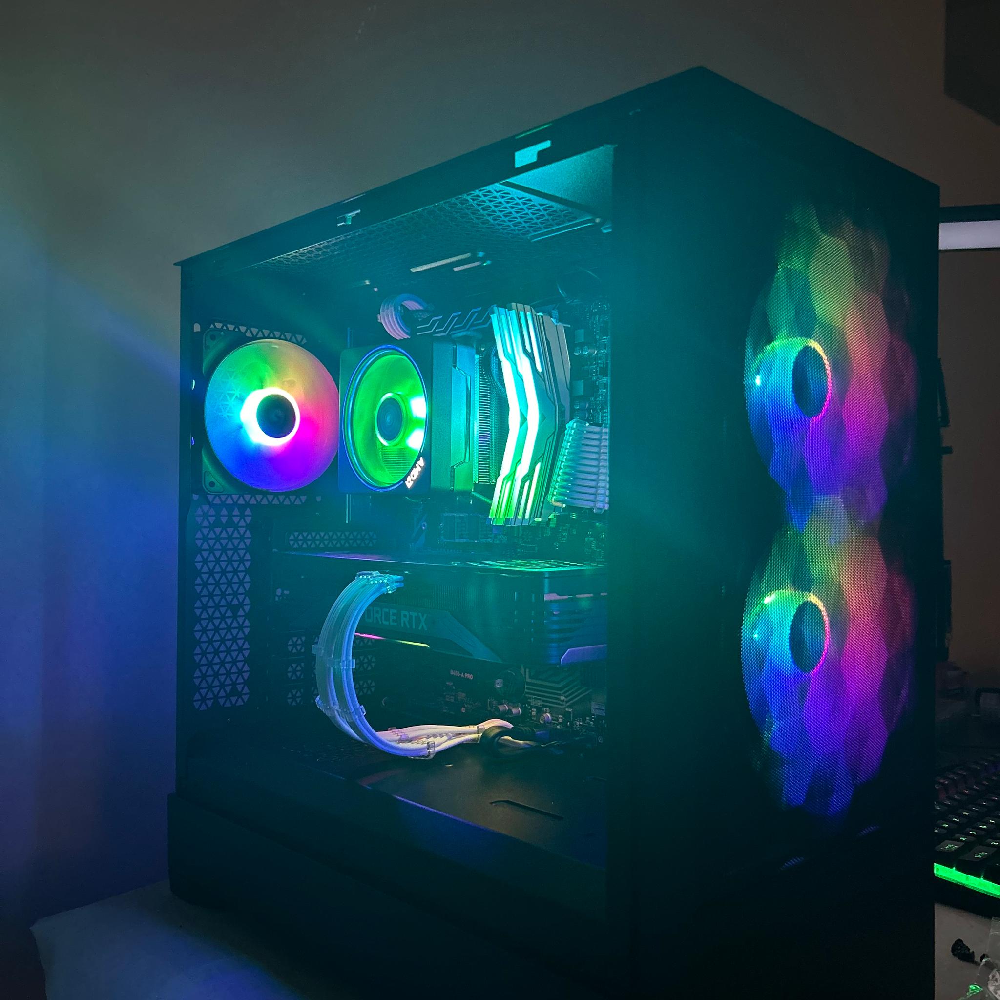 GREAT VALUE 1440P || ❄️⚫Obsidian Frost⚫❄️ || RTX 3070/Ryzen 5 5600X/32 GB DDR4/512 GB NVME/WiFi