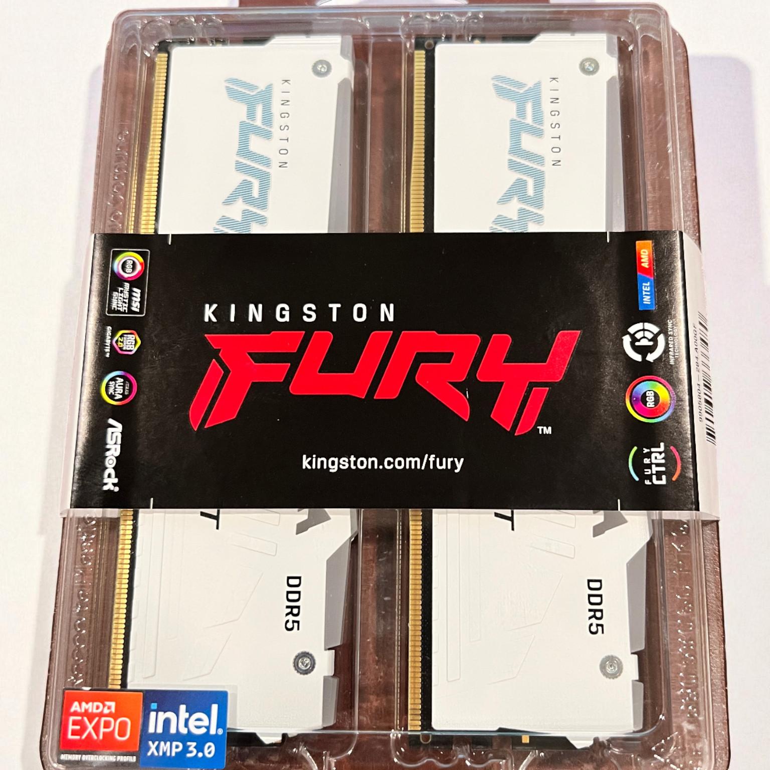 Kingston FURY Beast 64GB (2x32GB) 6000MT/s CL36 DDR5 EXPO KF560C36BWEAK2-64