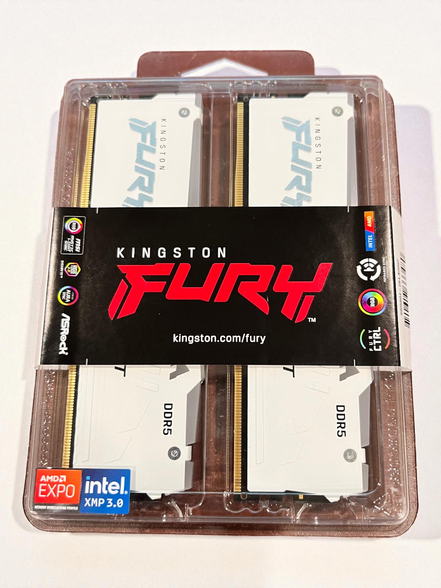 Kingston FURY Beast 64GB (2x32GB) 6000MT/s CL36 DDR5 EXPO KF560C36BWEAK2-64