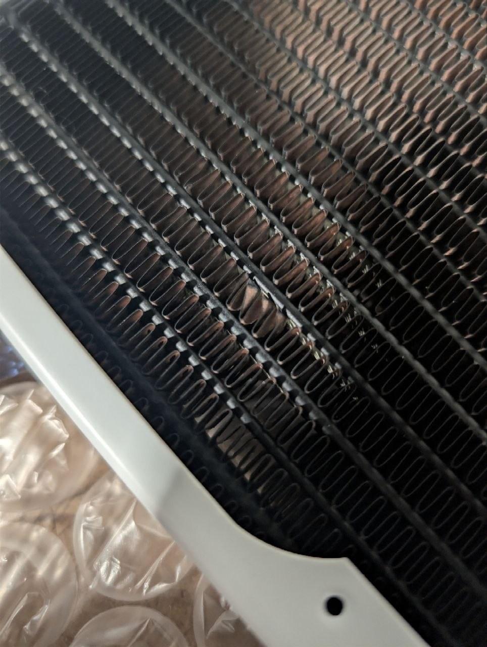 Alphacool HPE-30 Full Copper 360mm Radiator - White (10225)