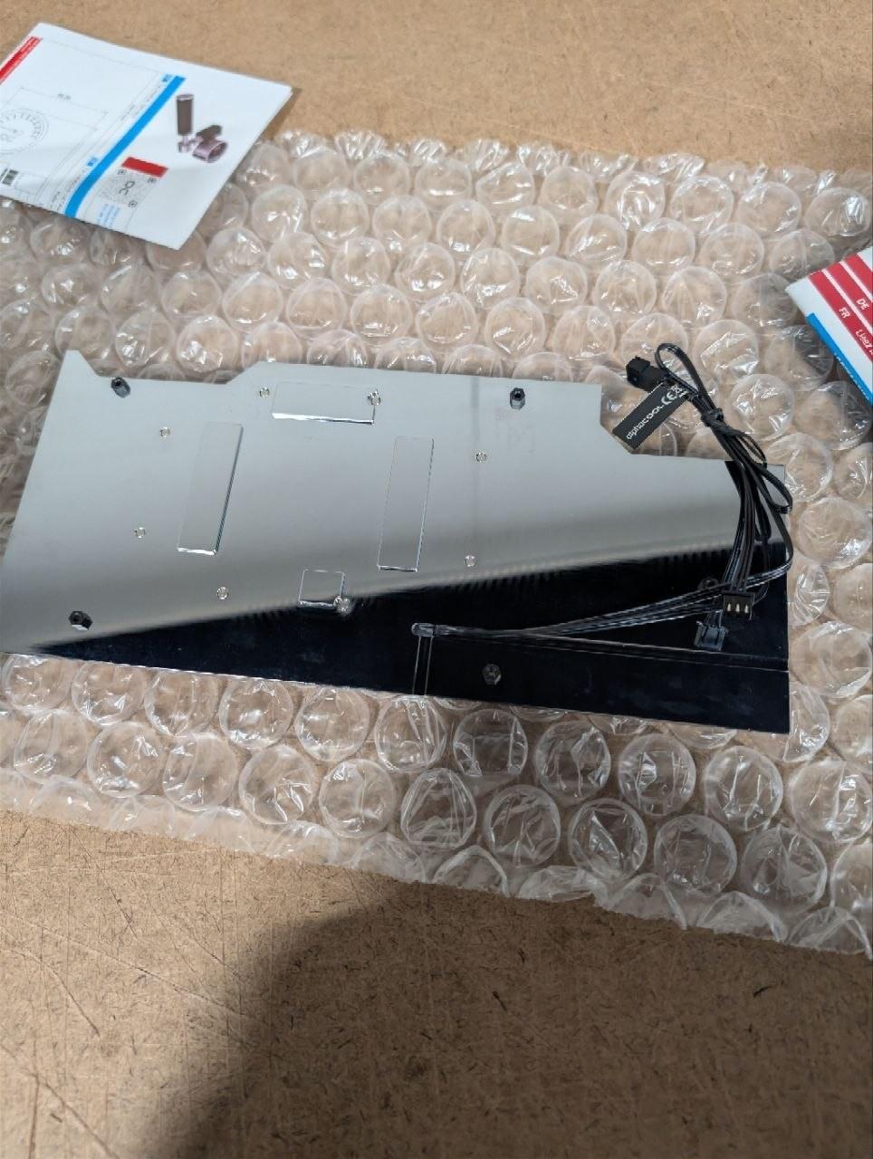 Alphacool Eisblock Aurora GPX-N Acryl Active Backplate 3080/3090 Aorus (13044)