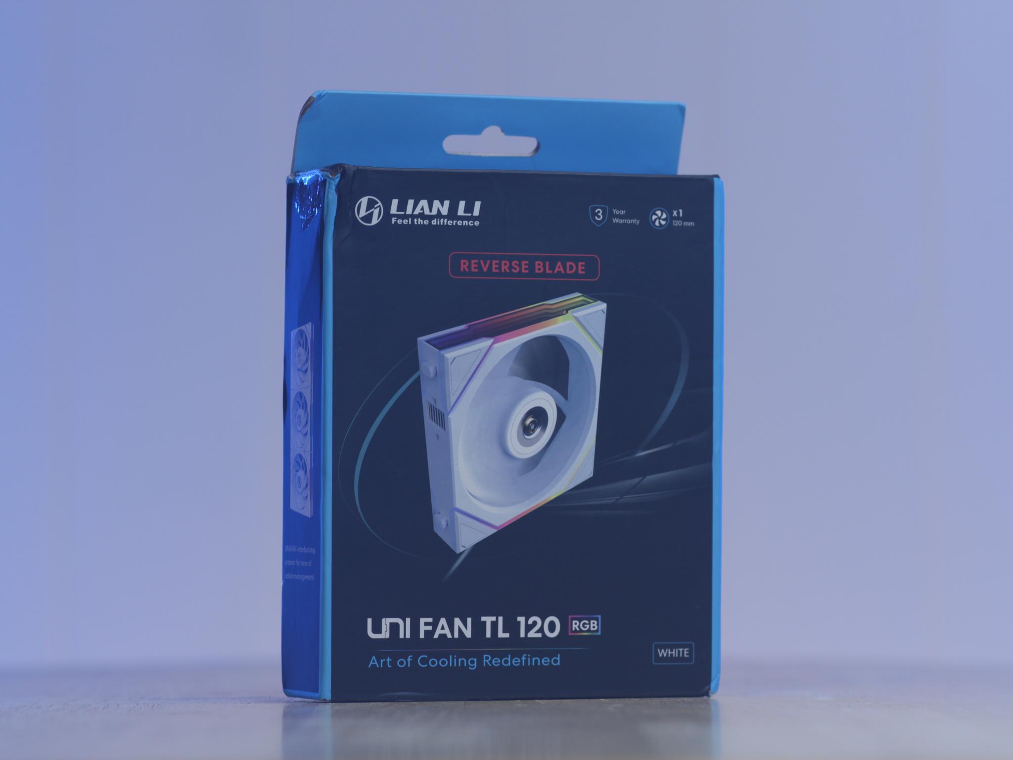 Lian Li UNI FAN TL 120 RGB Reverse Blade (White)