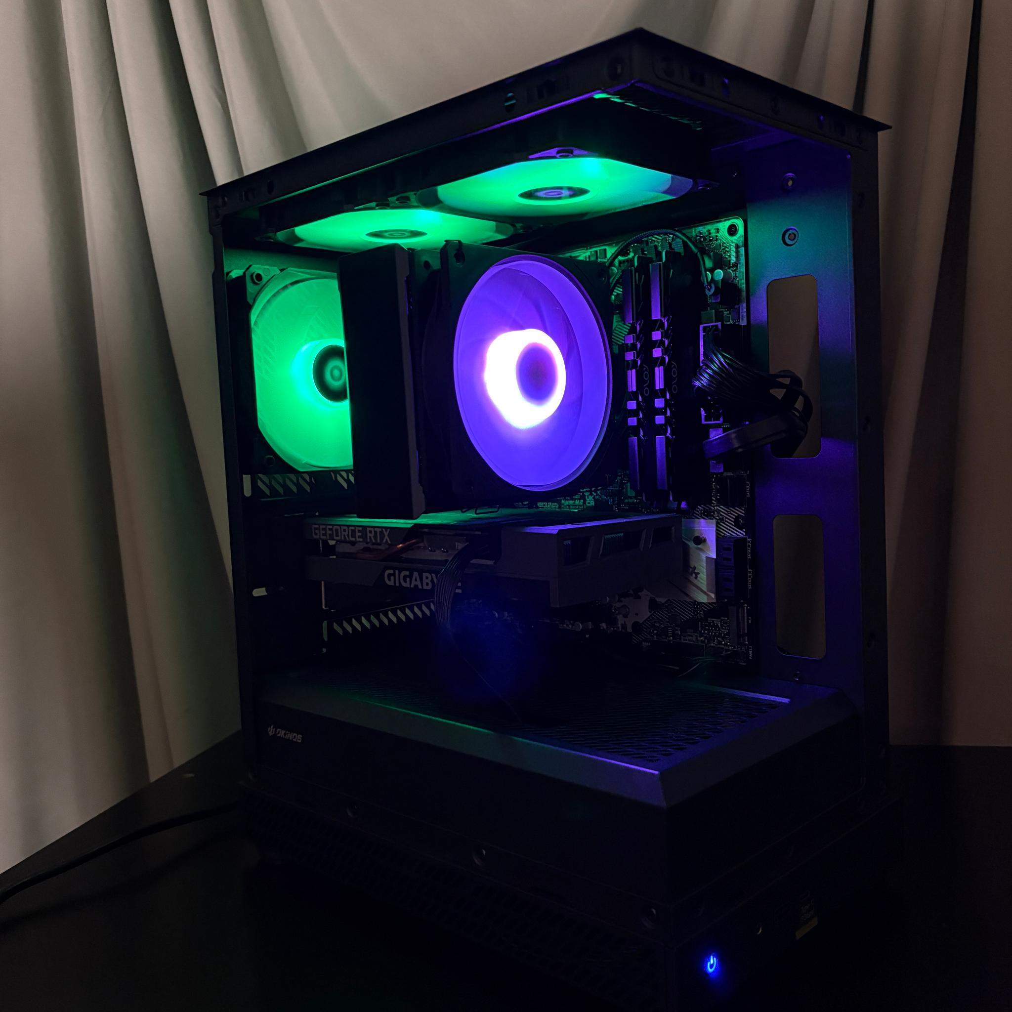 GeForce RTX 3050 8GB Custom Gaming PC - Ryzen 5 5500, 16GB RAM