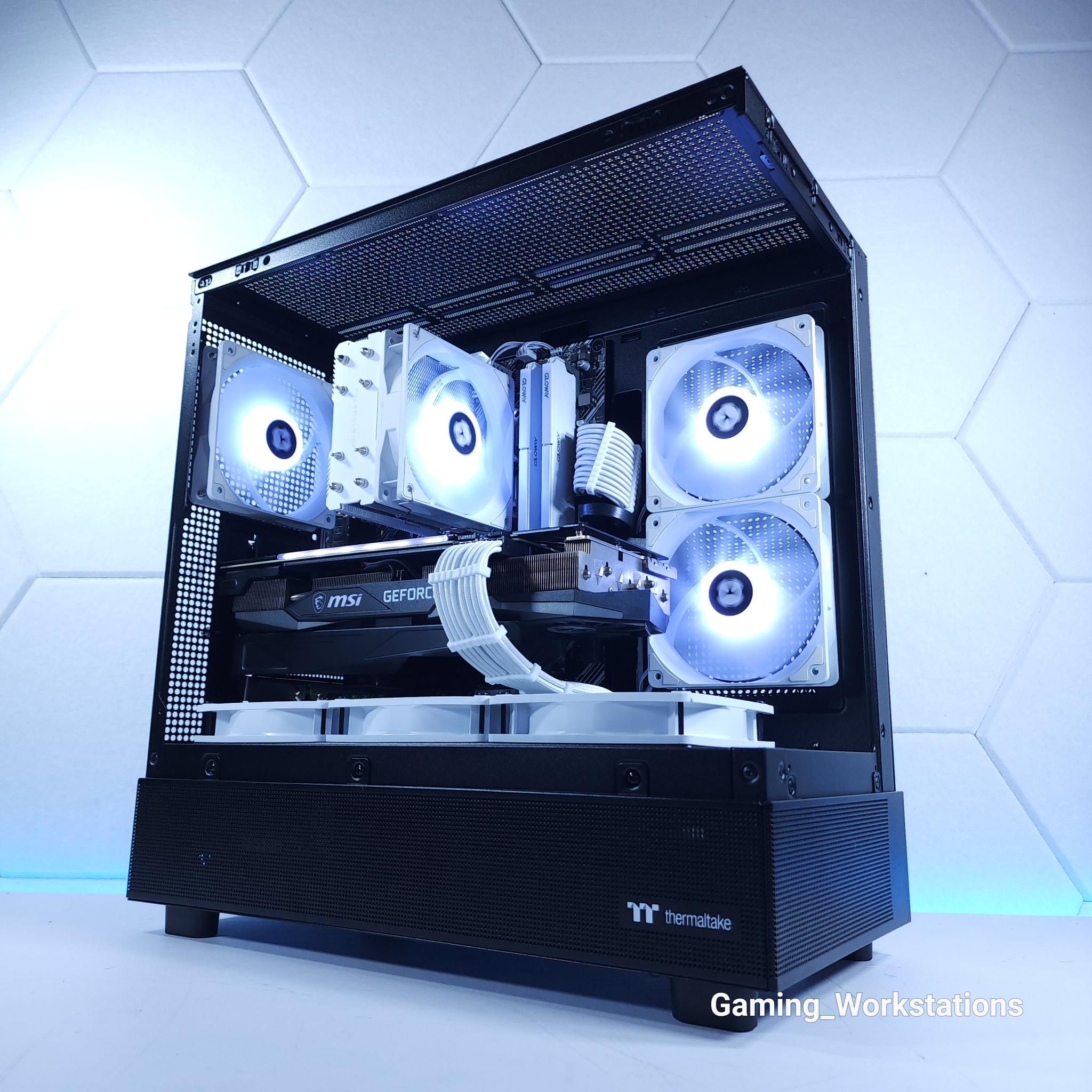 🤍RTX 3070 || Ryzen 5 5600GT || 1.5TB SSD* || 32GB 3200MHz || 1080p/1440p Gaming Computer