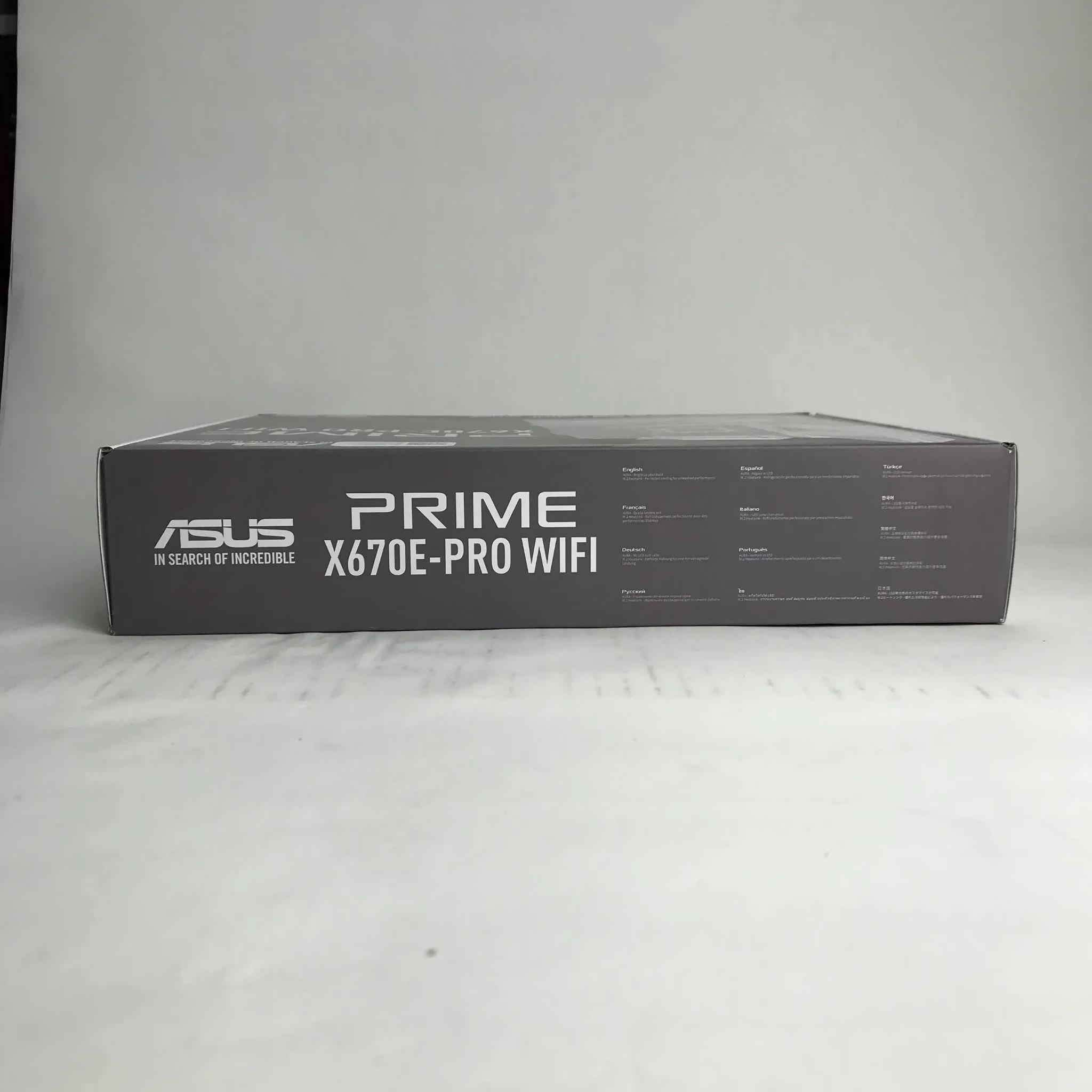 BNIB | ASUS PRIME X670E-PRO WIFI Socket AM5, AMD Motherboard