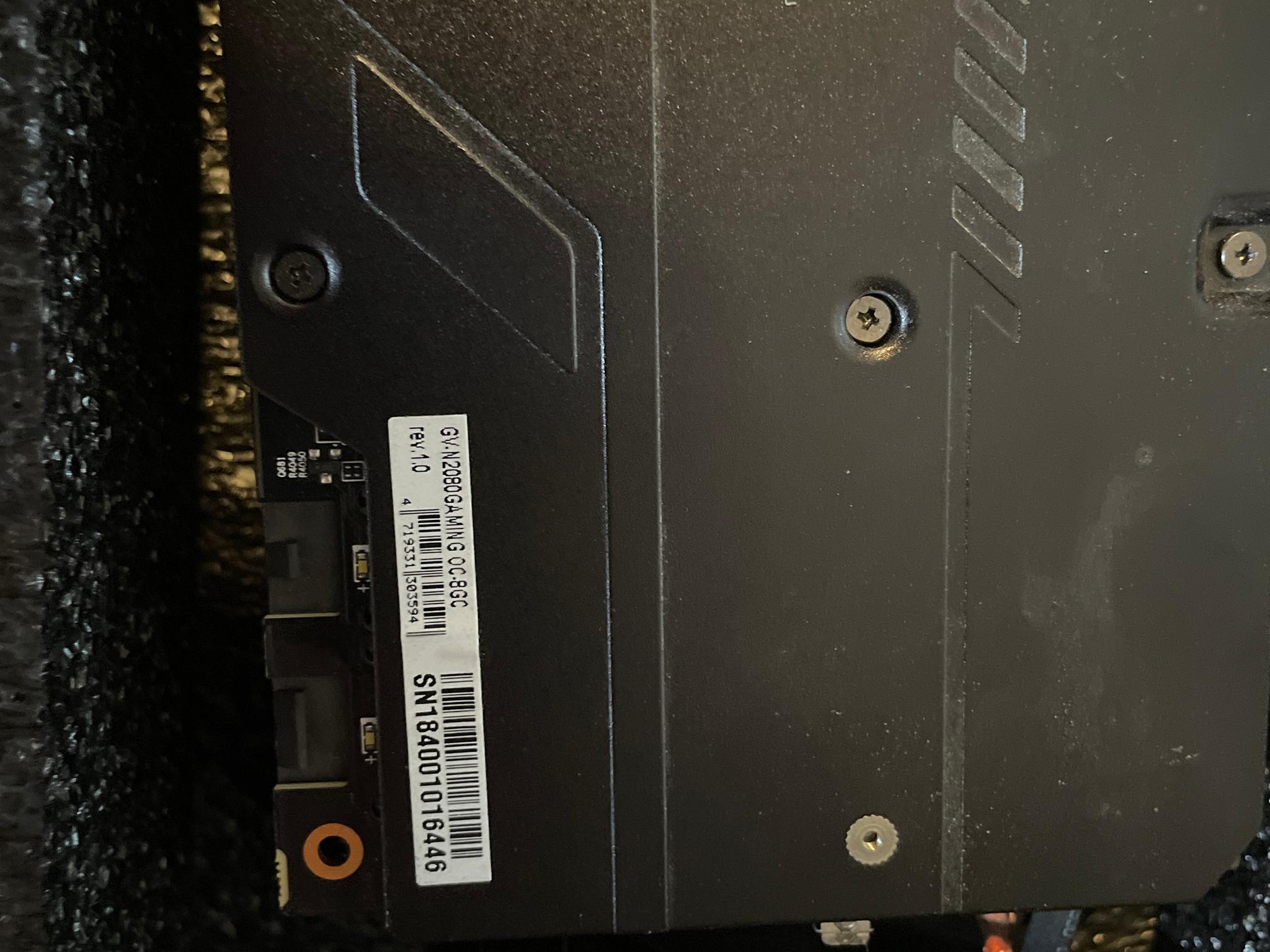 Gigabyte RTX 2080 8 GB