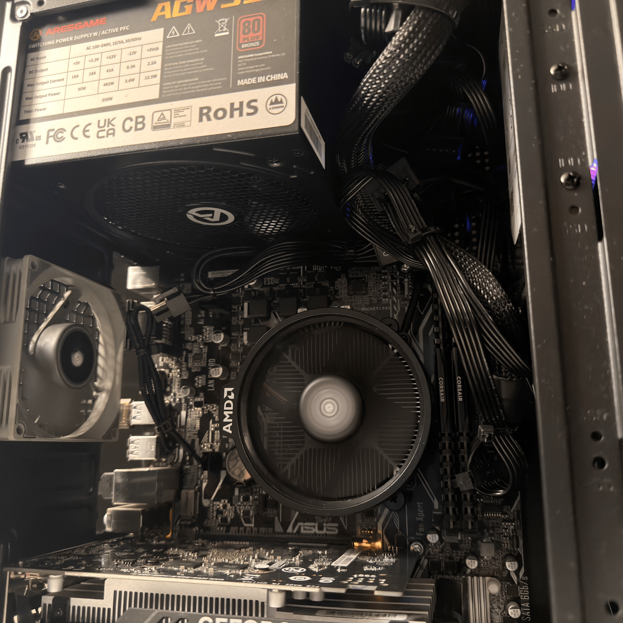 🎮 Budget Esports Gaming PC | RTX 3050 | Ryzen 5 | 16GB RAM | SSD + HDD | Ready to Play