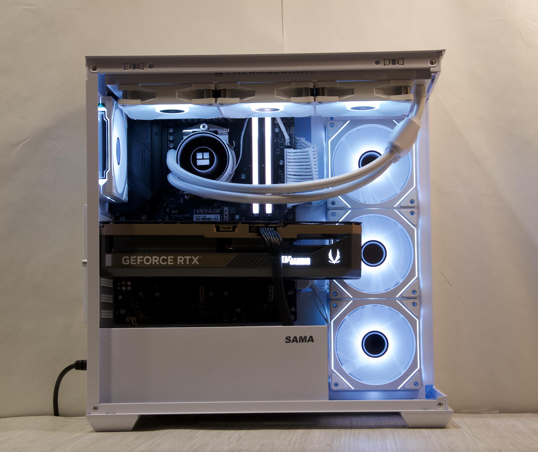 RTX 5070 Ti, Ryzen 7 7800X3D, 32GB DDR5, 2TB NVMe SSD, WiFi - High End 4K Gaming PC