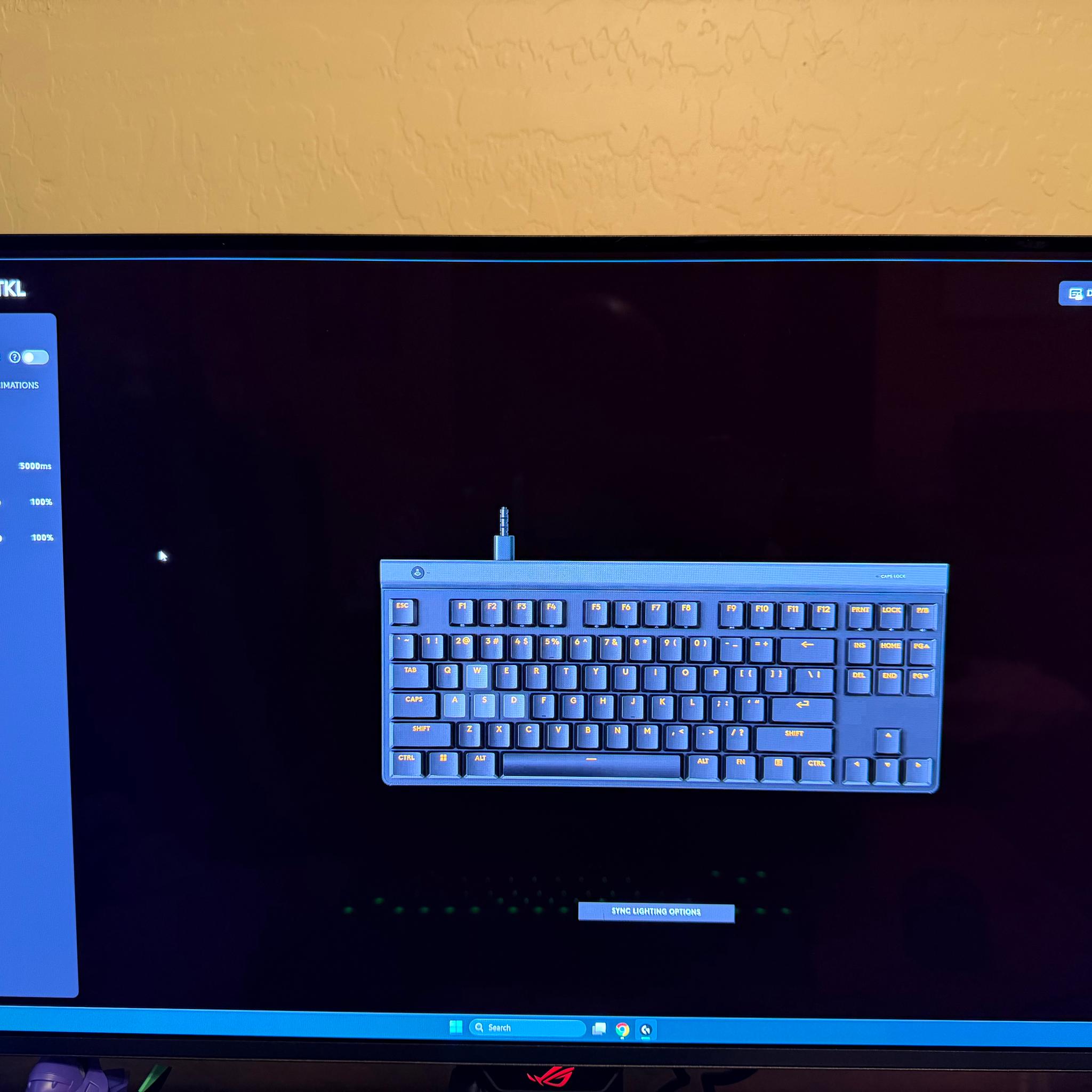 Logitech G515 RAPID TKL Analog Gaming Keyboard