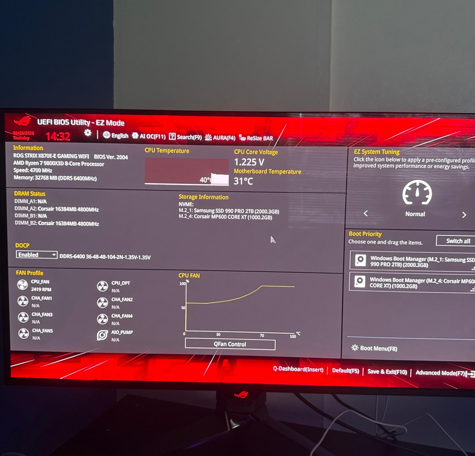 Custom Ryzen 7 9800X3D + MSI RTX 5080 16GB | 32GB DDR5 | 3TB NVMe | HYTE Y60 Gaming PC Build