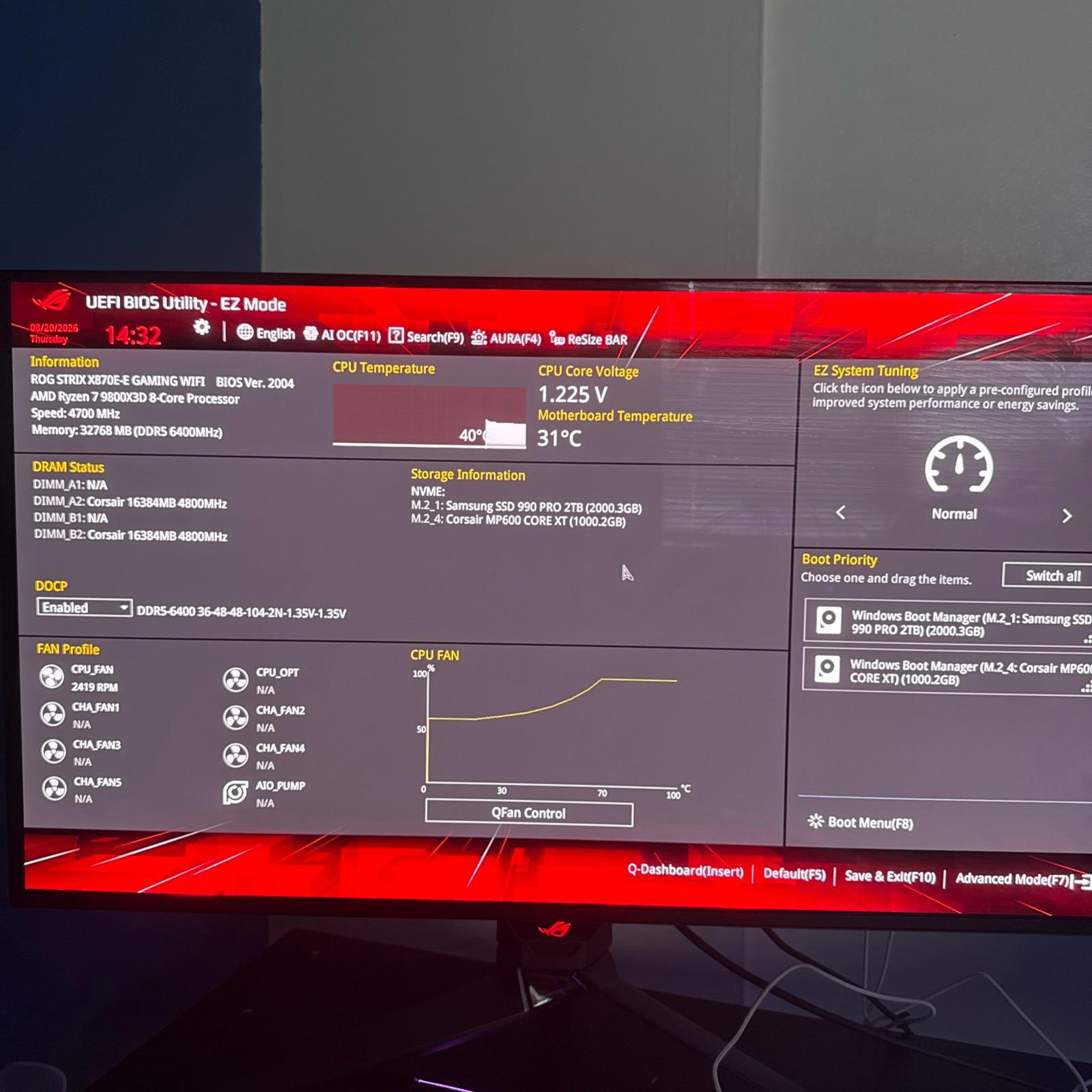 Custom Ryzen 7 9800X3D + MSI RTX 5080 16GB | 32GB DDR5 | 3TB NVMe | HYTE Y60 Gaming PC Build