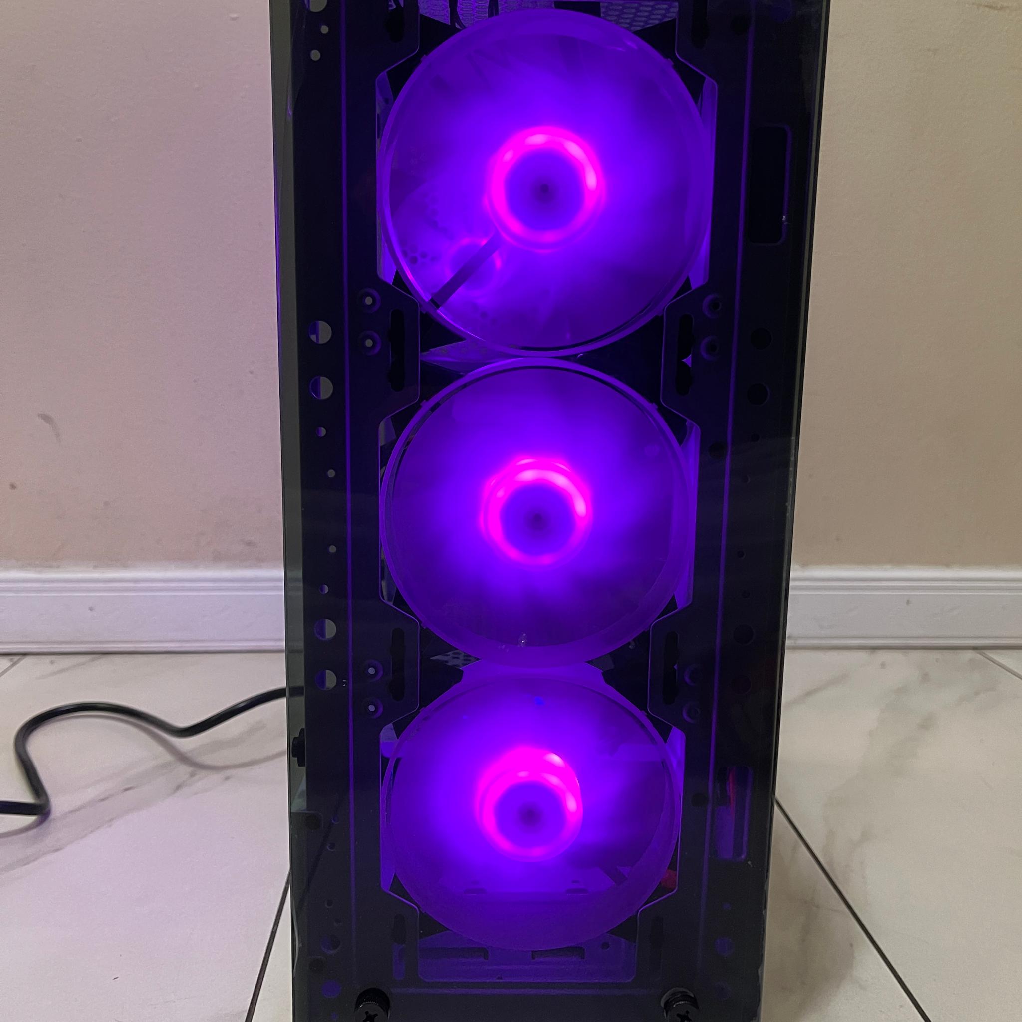 Intel i3-12100, RTX 2070, 16GB RAM, 1TB SSD, High FPS Gaming PC w/ Wi-Fi + Bluetooth & RGB Remote