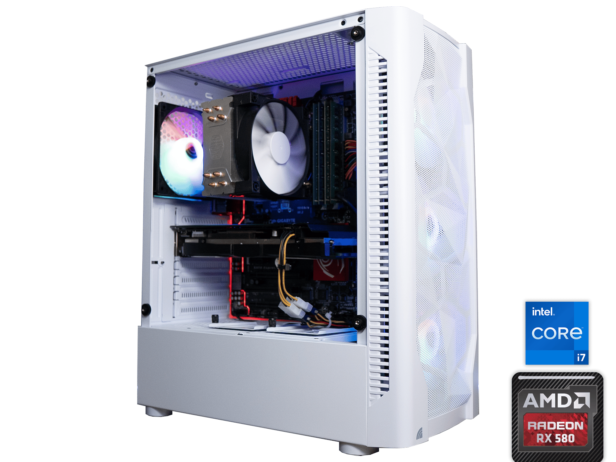 🍬🌠 BUDGET - BO6 Ready GAMING PC | RX 580 8GB | INTEL i7 4770K | 32GB RAM | 250GB SSD + 1TB HDD
