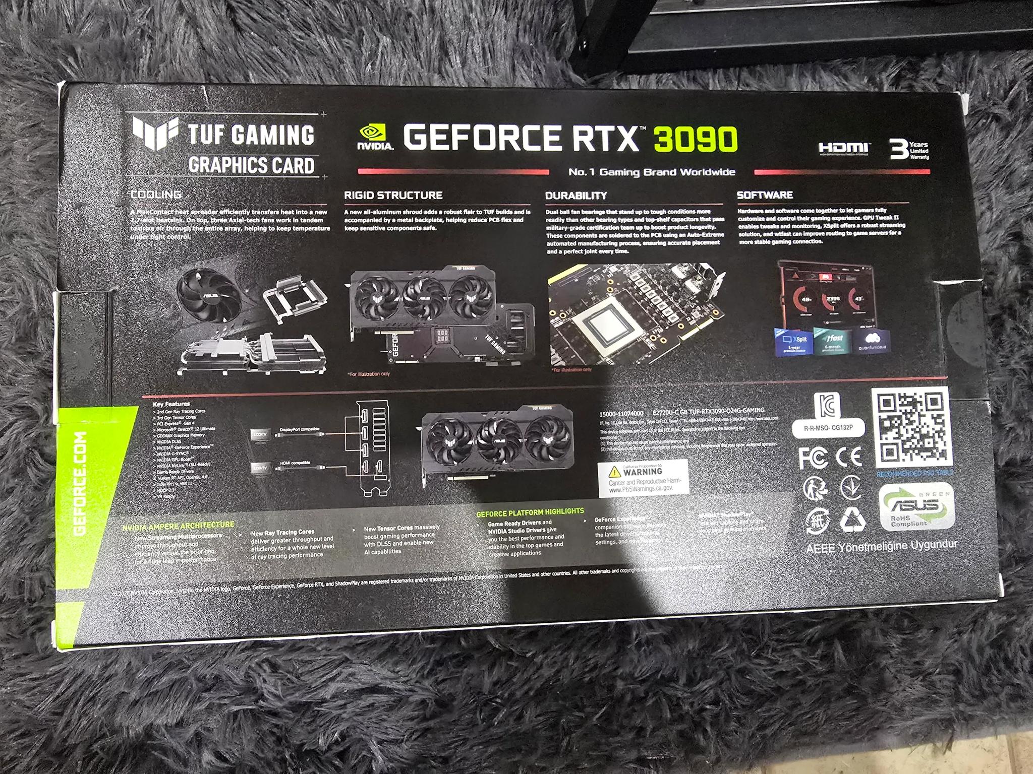 Asus tuf rtx 3090