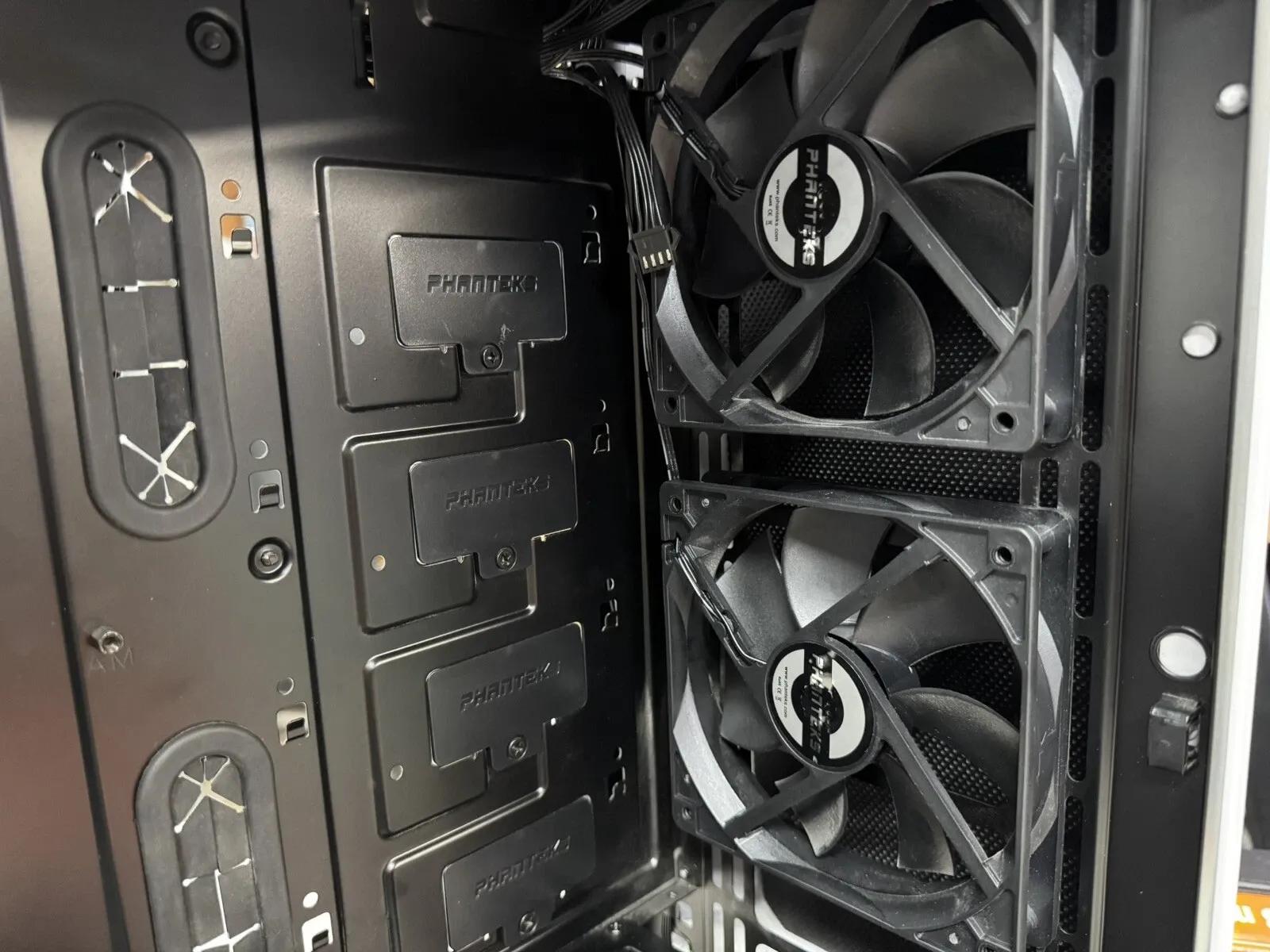 Phanteks Eclipse P400S Silent Edition, Steel ATX Mid Tower Case Glacier White