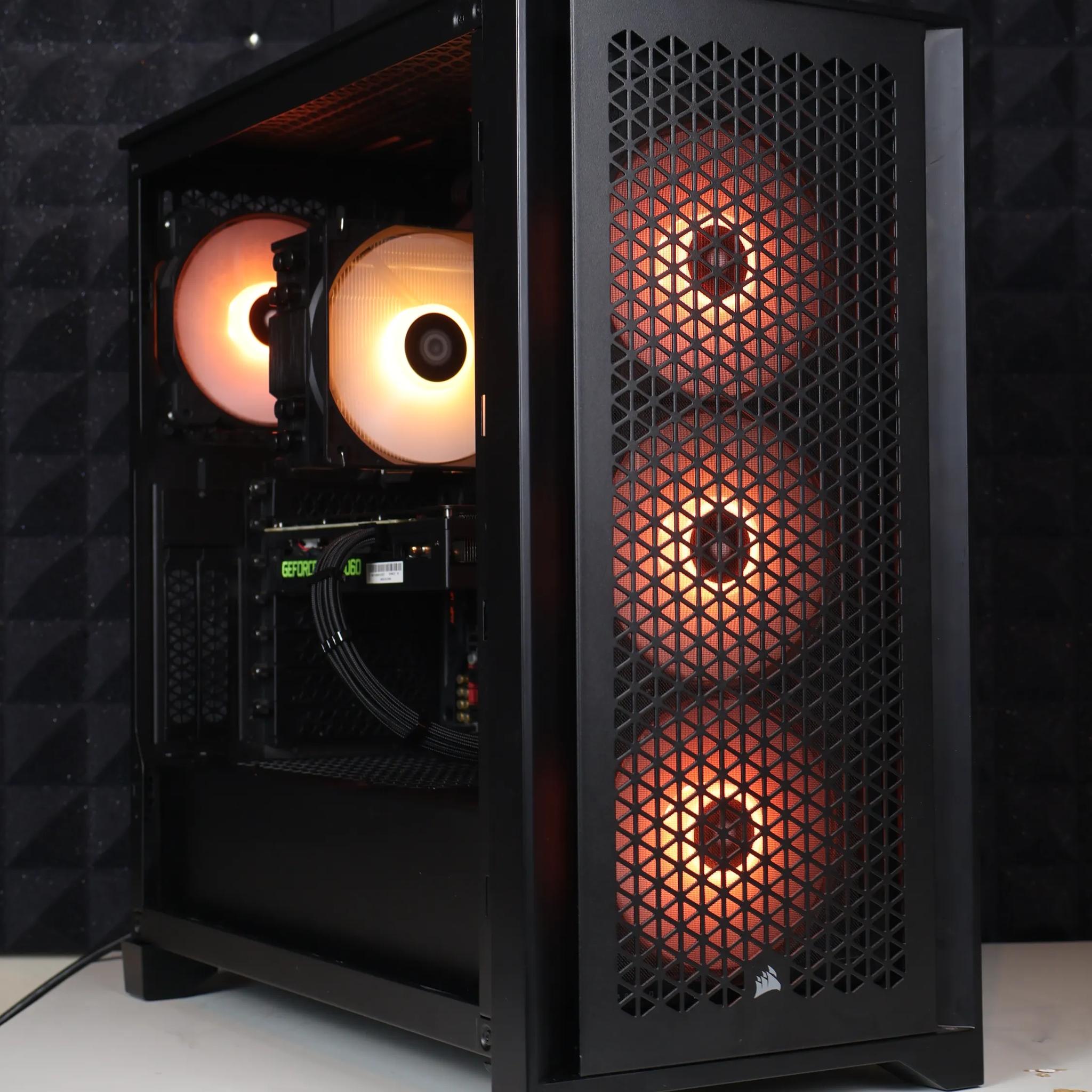⚫ Ryzen 5 3600X/RTX 3060 12GB Gaming/Streaming PC ⚫
