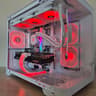 ❄️🏔️ Frost Tundra X | RX 9070 16GB | Ryzen 5 7600X | 32GB DDR5 | Curved Glass Edition 🤍❄️/D/