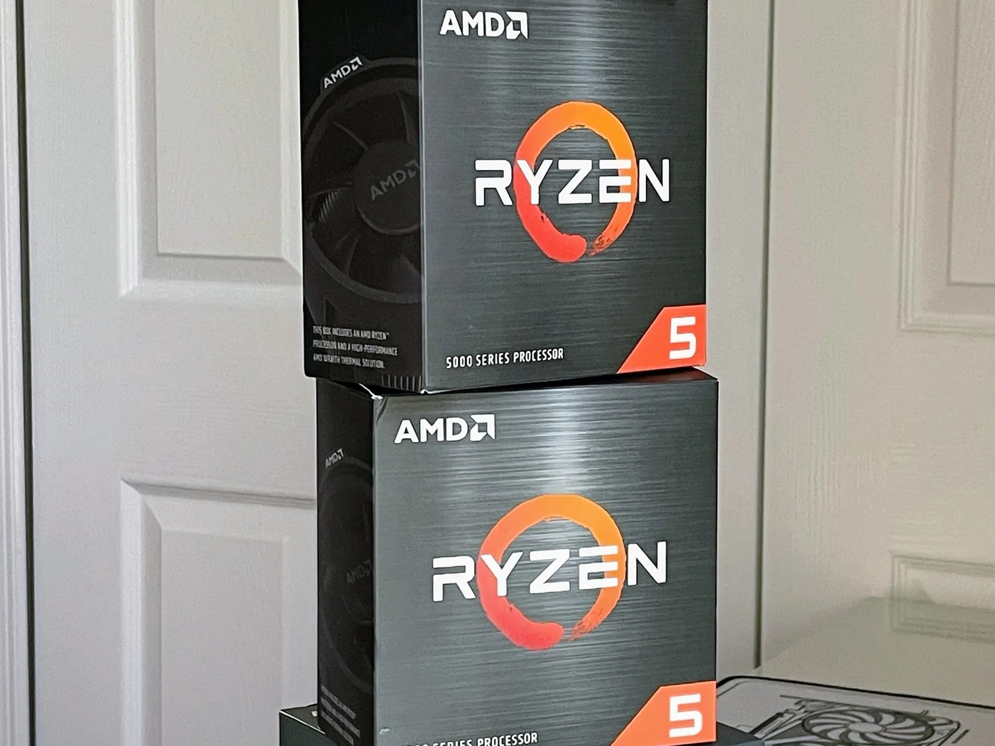Empty AMD Ryzen CPU Boxes