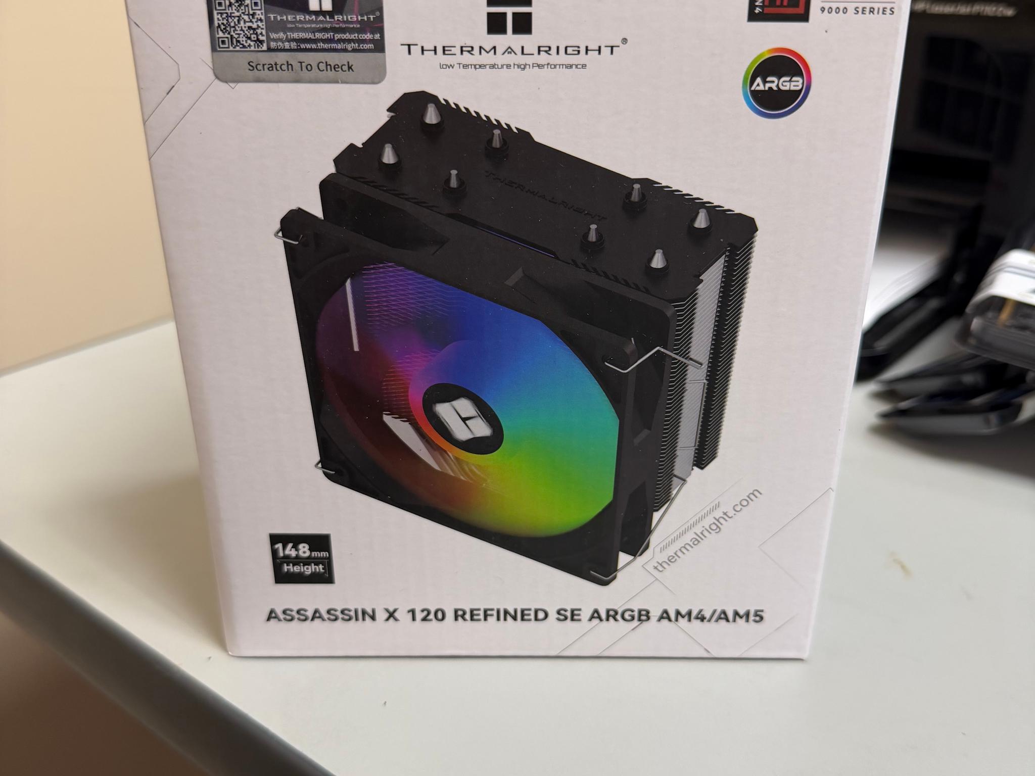 (Lot of 7) Thermalright Assassin x120 Refined SE ARGB AM4/AM5