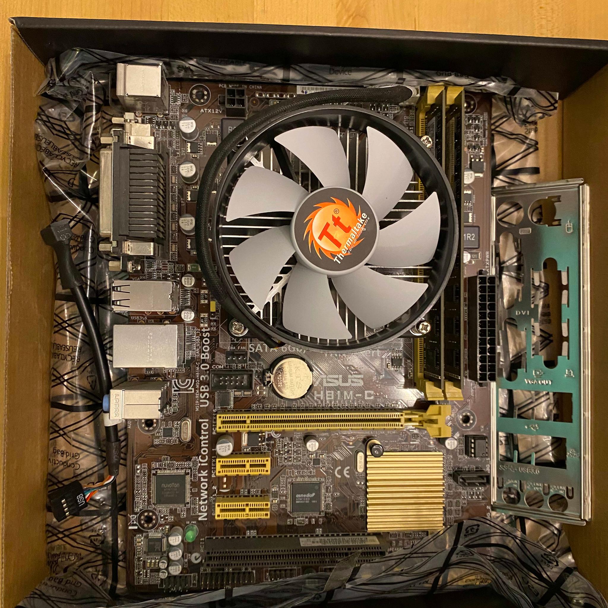 DIY PC Bundle! Monitor, Nvidia GTX 1650 and Mobo/Ram/Processor combo! Activated Windows!