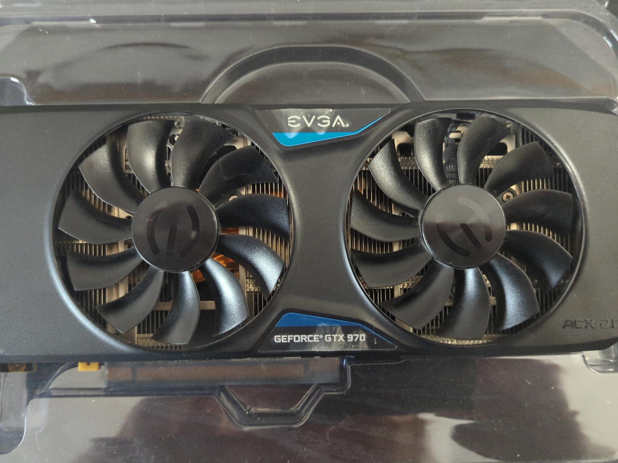 EVGA GTX 970 SSC - Original box, user guide, driver disc, etc!