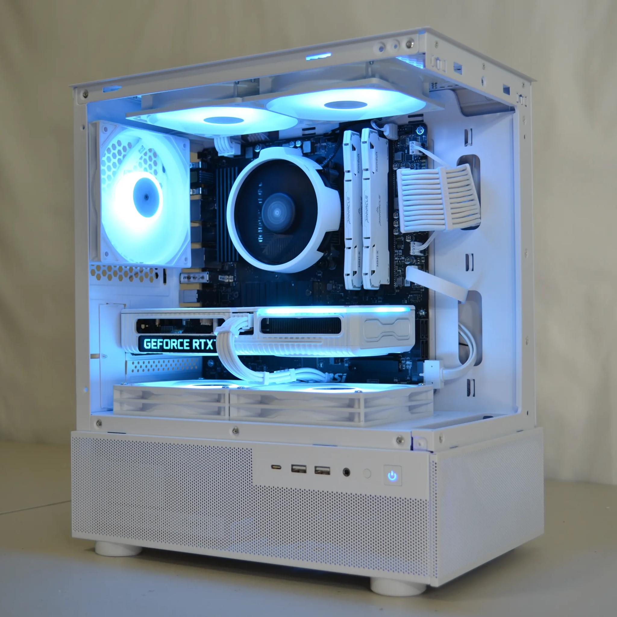 ⚪White Out V4⚪ - RTX 3060ti | Ryzen 7 3700X | 1tb NVMe | Windows 11 FULLY Activated