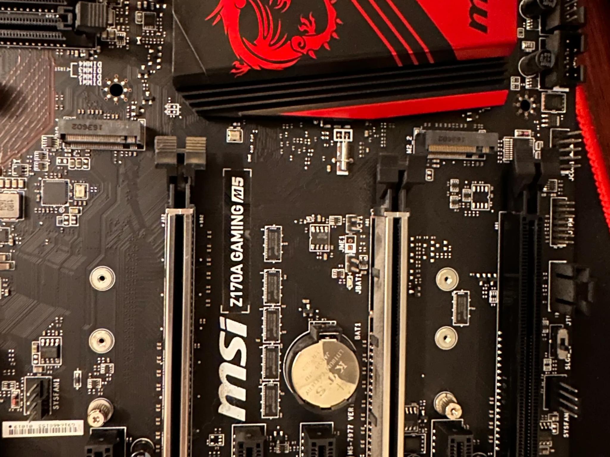 MSI Z170A Gaming M5, LGA 1151 Socket, ATX Motherboard