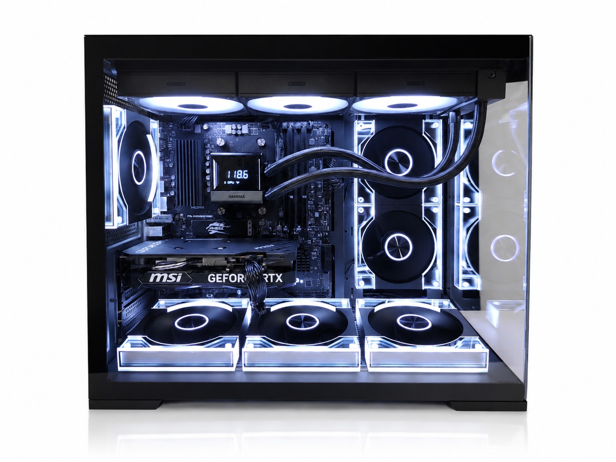 RADIANCE Gaming PC | Ryzen 5 5500 | RTX 4060 8GB | 1TB NVMe | 360mm AIO