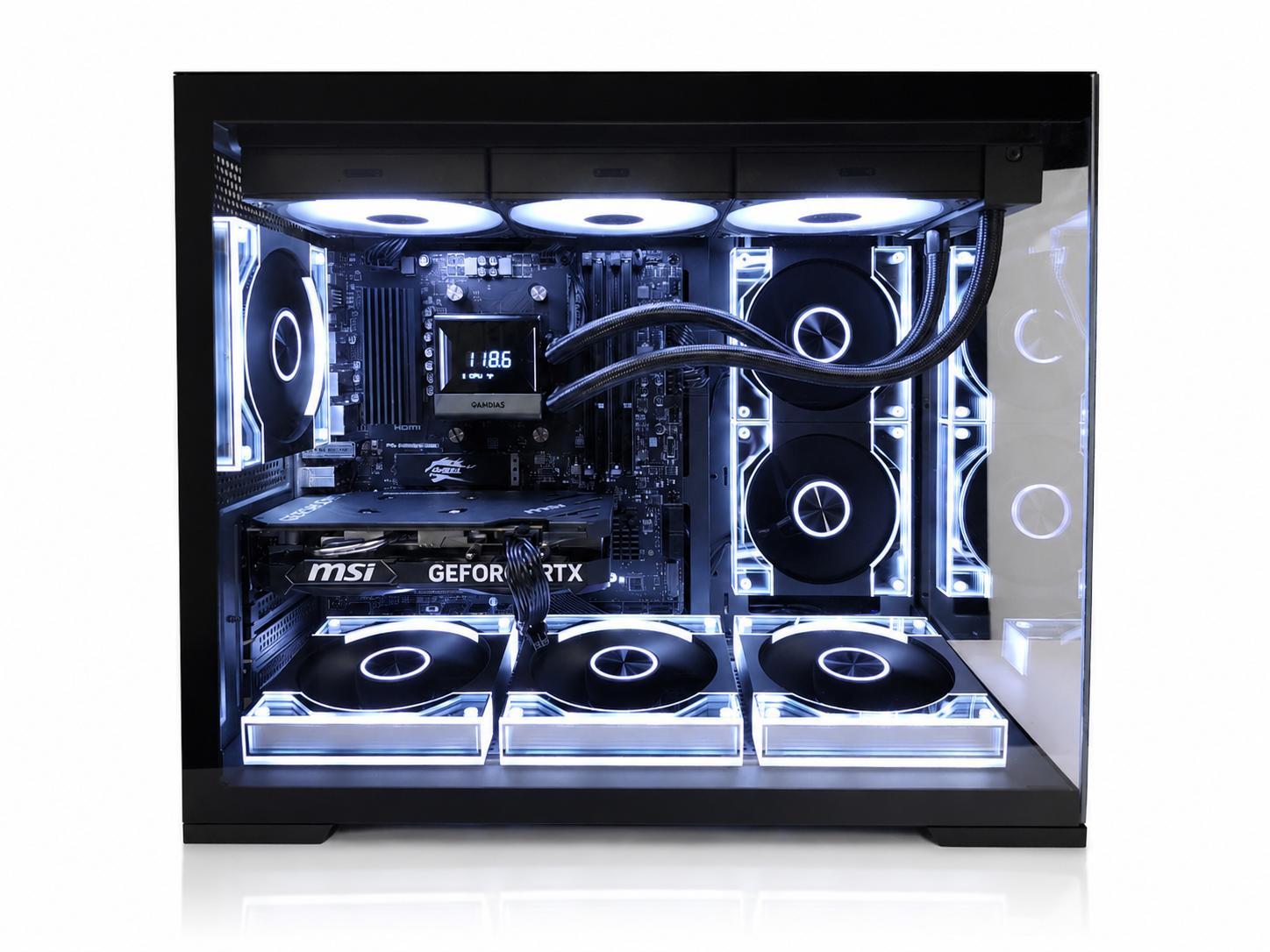 RADIANCE Gaming PC | Ryzen 5 5500 | RTX 4060 8GB | 1TB NVMe | 360mm AIO