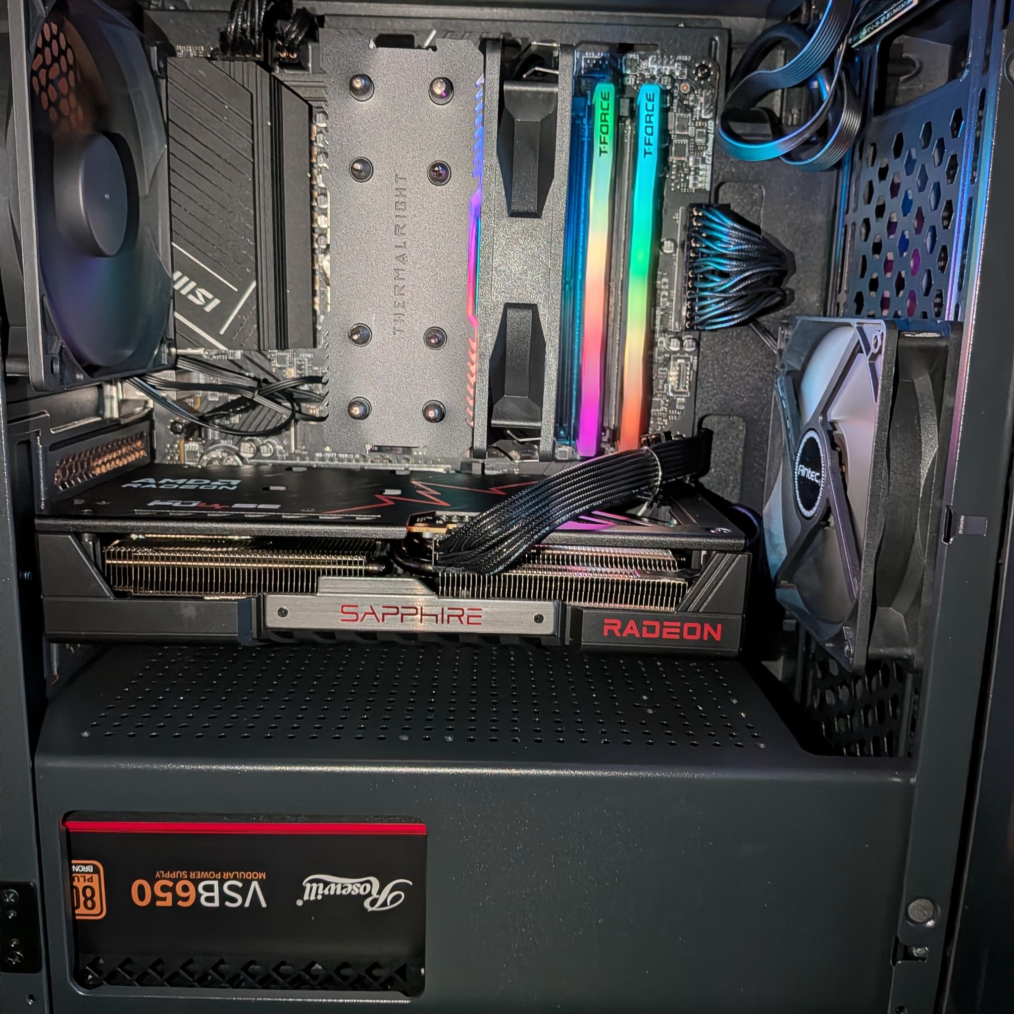 9600X | RX 9060 XT 16GB | 16GB | 1TB | 650W