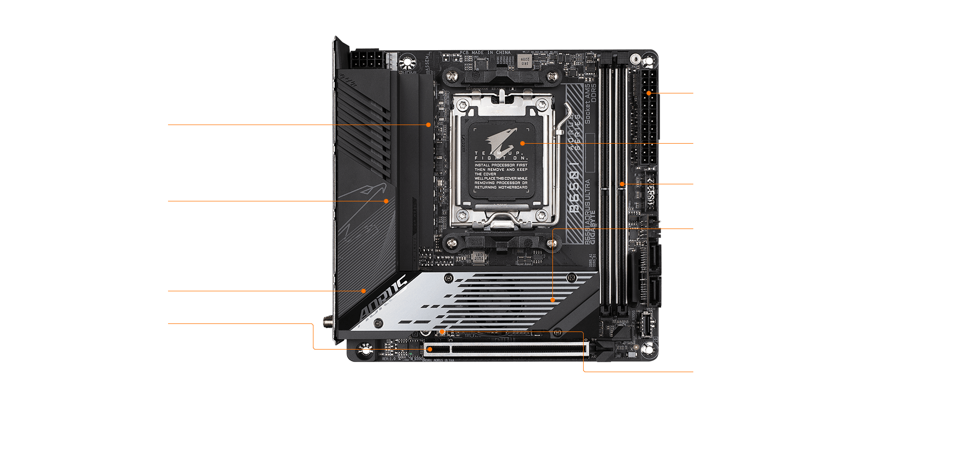GIGABYTE B650I AORUS Ultra - Image 2