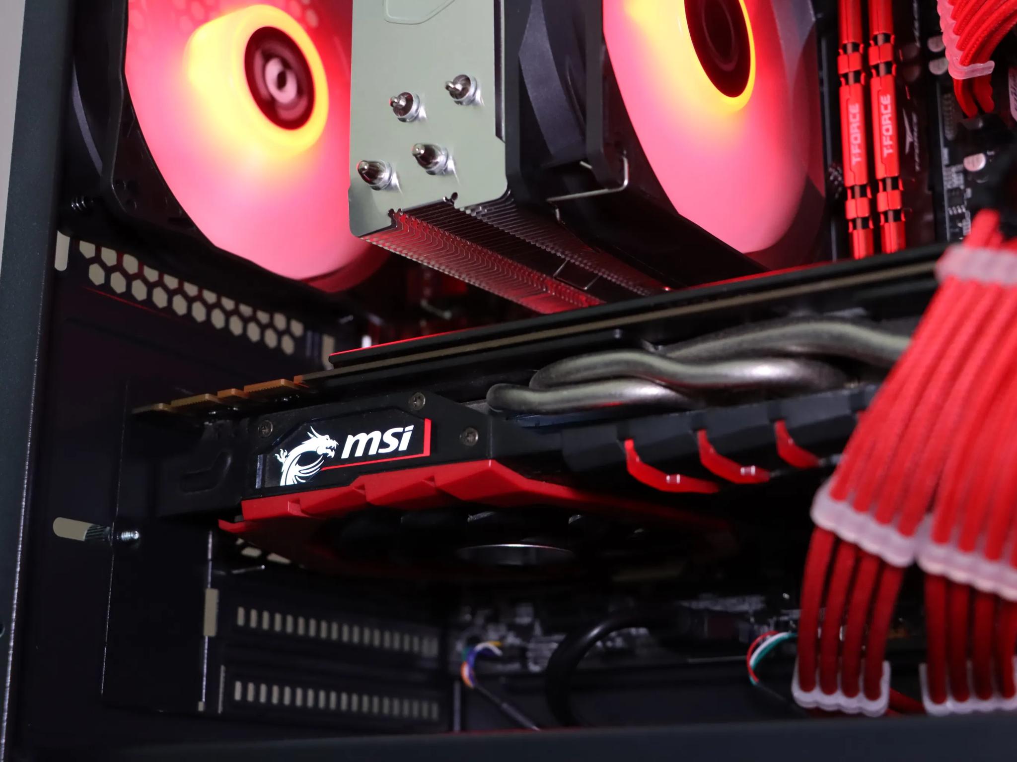 🔥RED RGB GAMING PC | GTX 1070 | Ryzen 5 | 512gb NVME SSD | 16gb Ram🔥