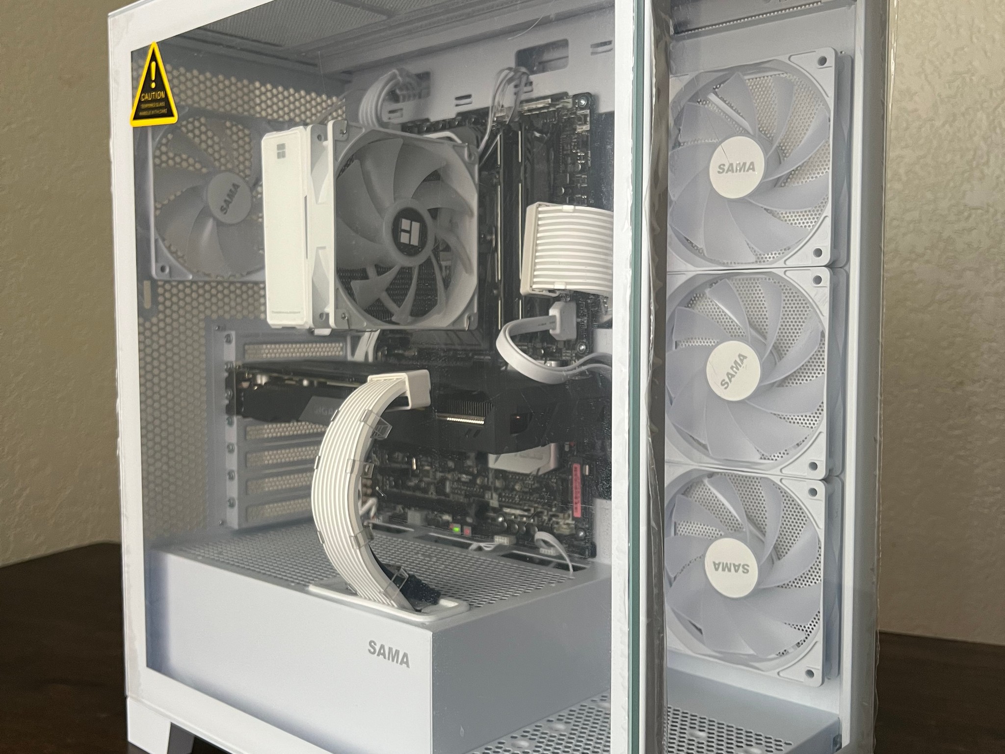 Custom White Gaming PC | i7-6700 | GTX 1660 Super | 16GB RAM | 500GB SSD