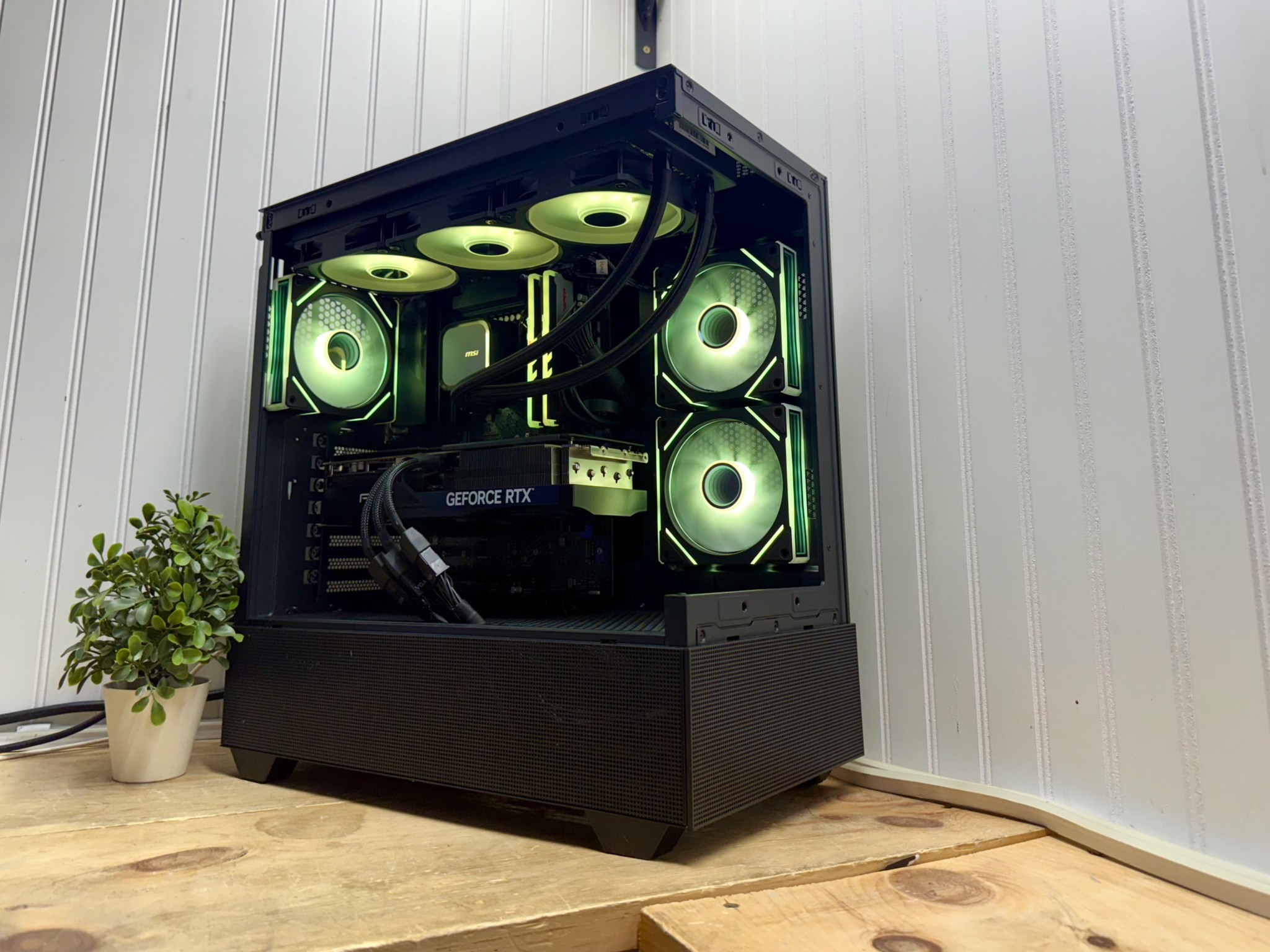 Shadow Stalker  i9-13900KF | RTX 5070 Ti | 64g DDR5 | Z790 | 2TB NVMe | 360 AIO | 1600 watt EVGA