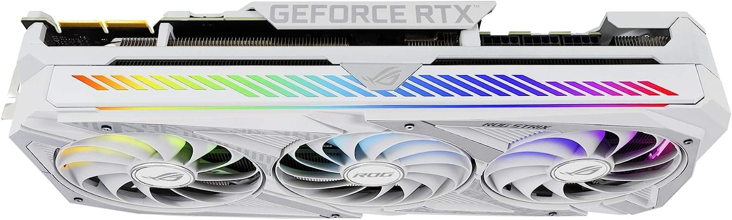 ASUS GeForce RTX 3090 24GB White OC GDDR6X Video Graphics Card GPU