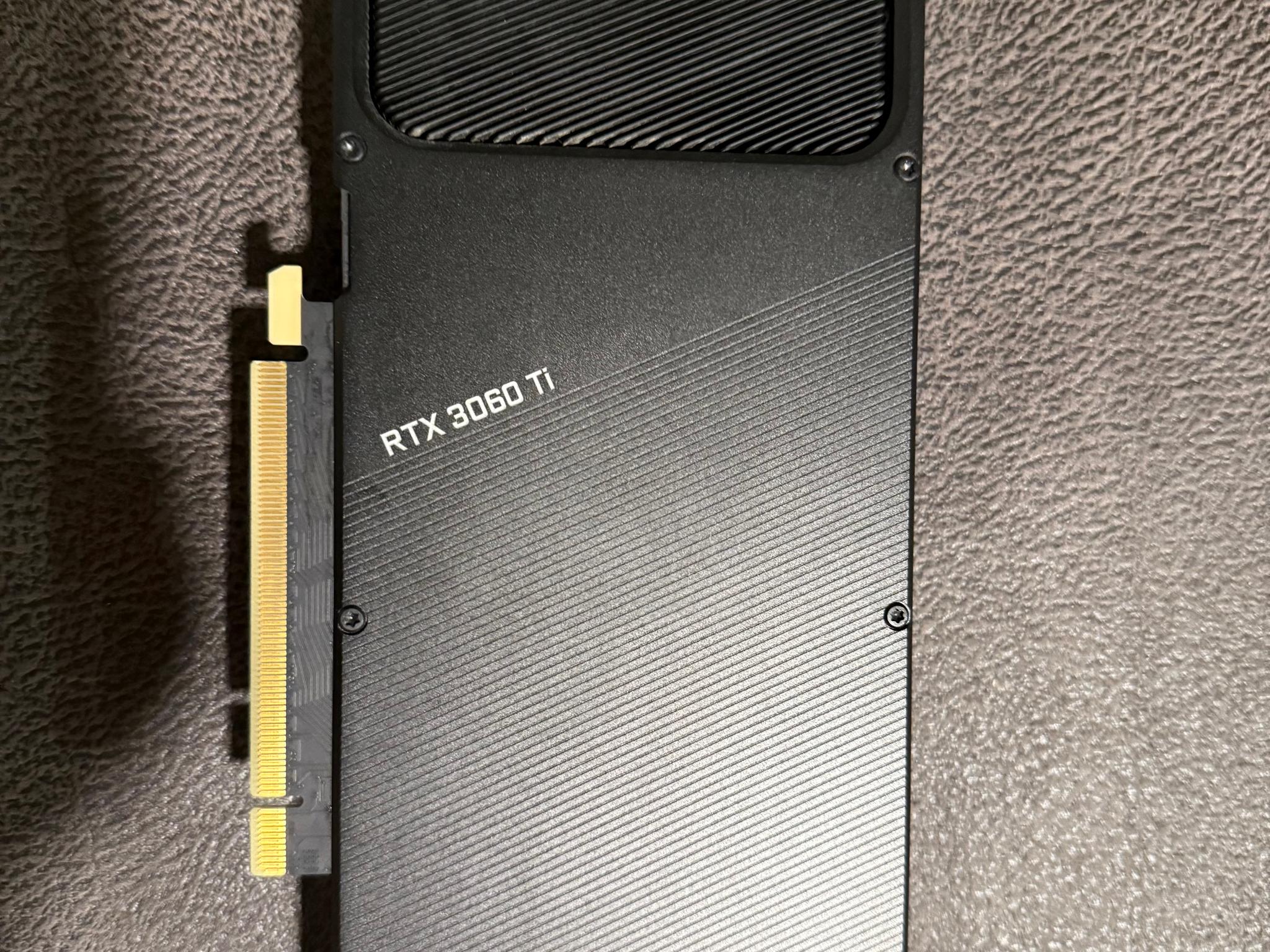 NVIDIA Founders Edition GeForce RTX 3060 Ti