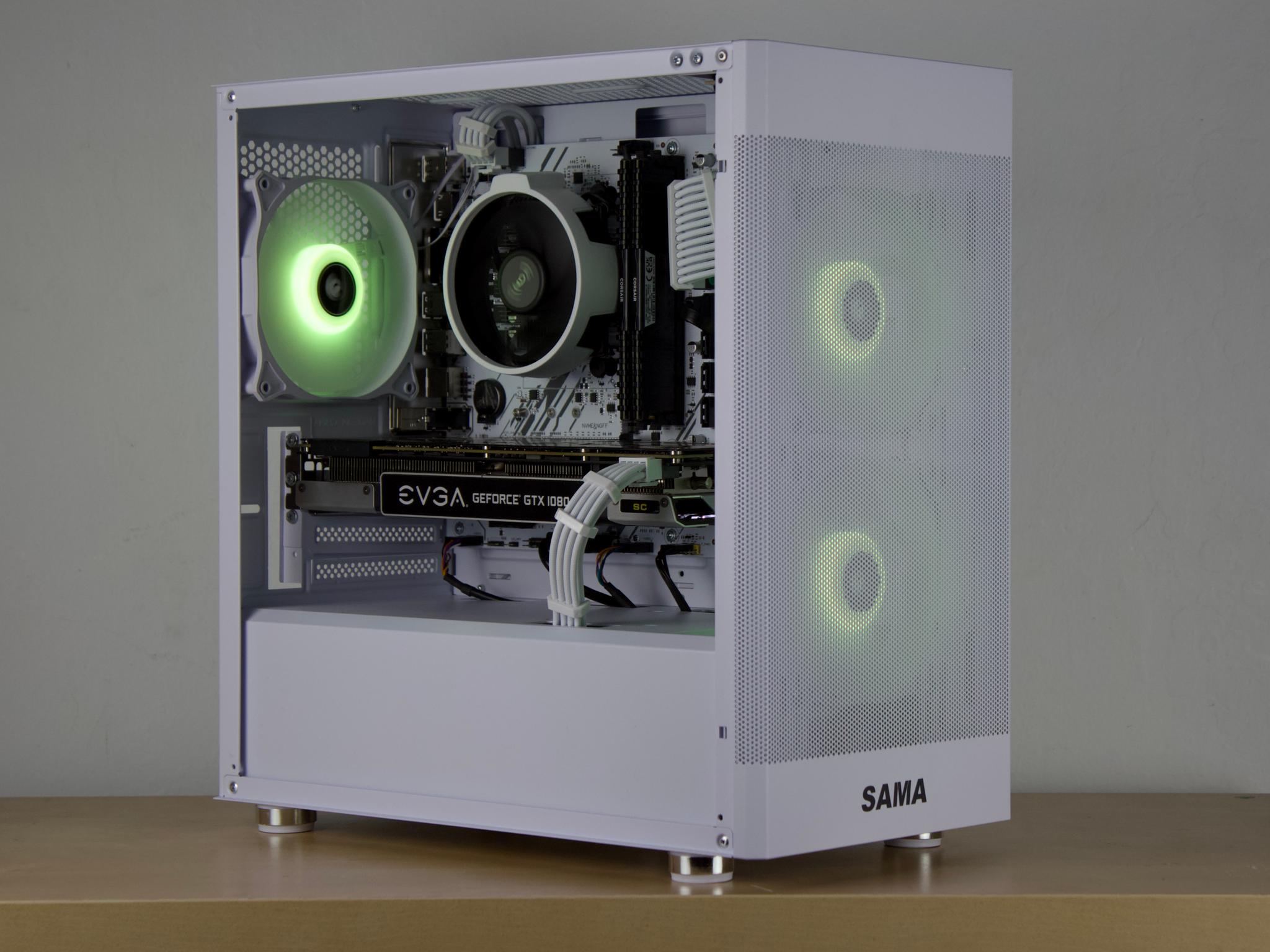 ❄️🧊Budget White PC - GTX 1080, Ryzen 5 2600, 16GB DDR4, 1TB SSD❄️🧊- WiFi/BT