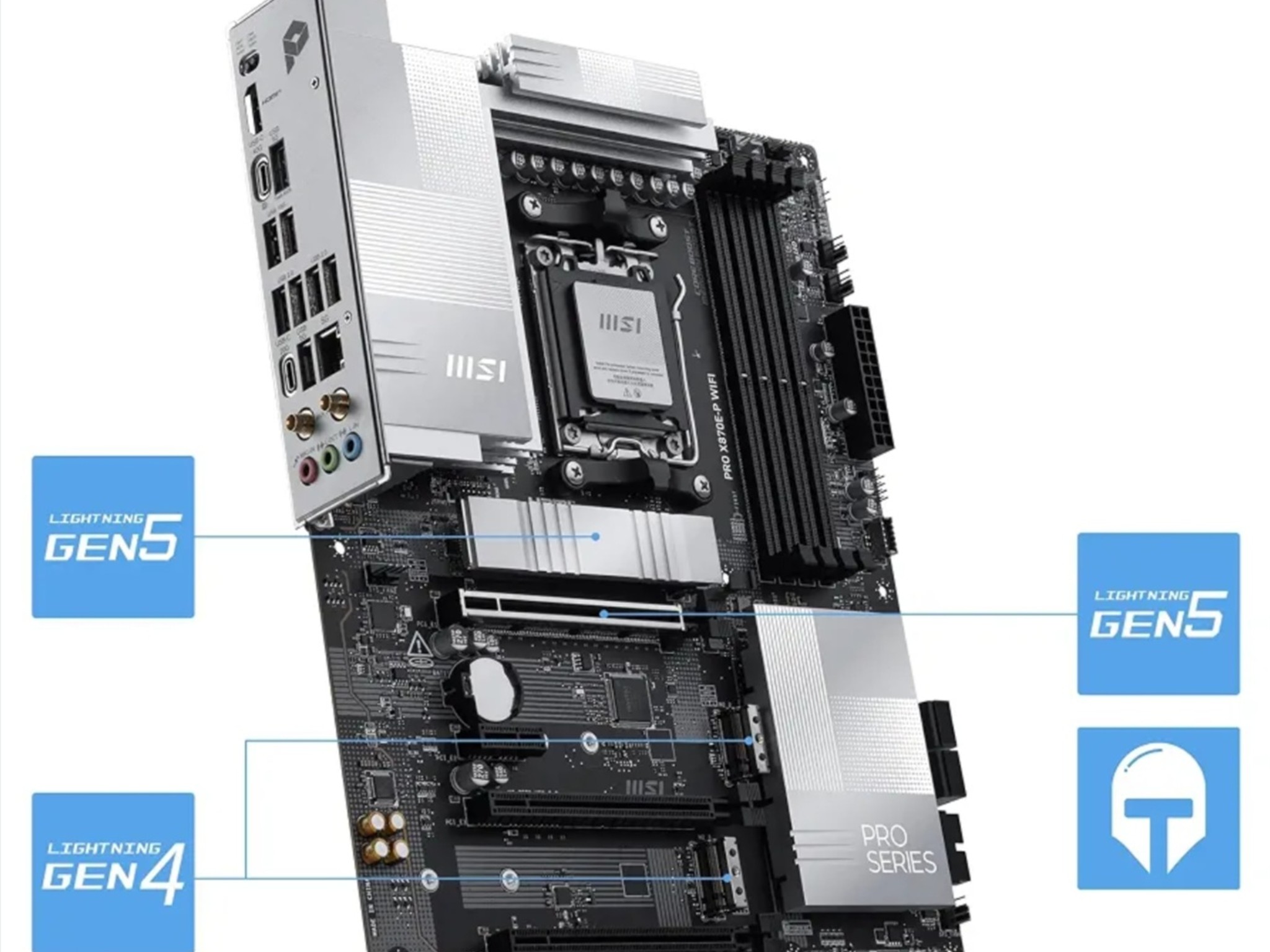 *NEW* MSI PRO X870E-P WiFi 7 Motherboard