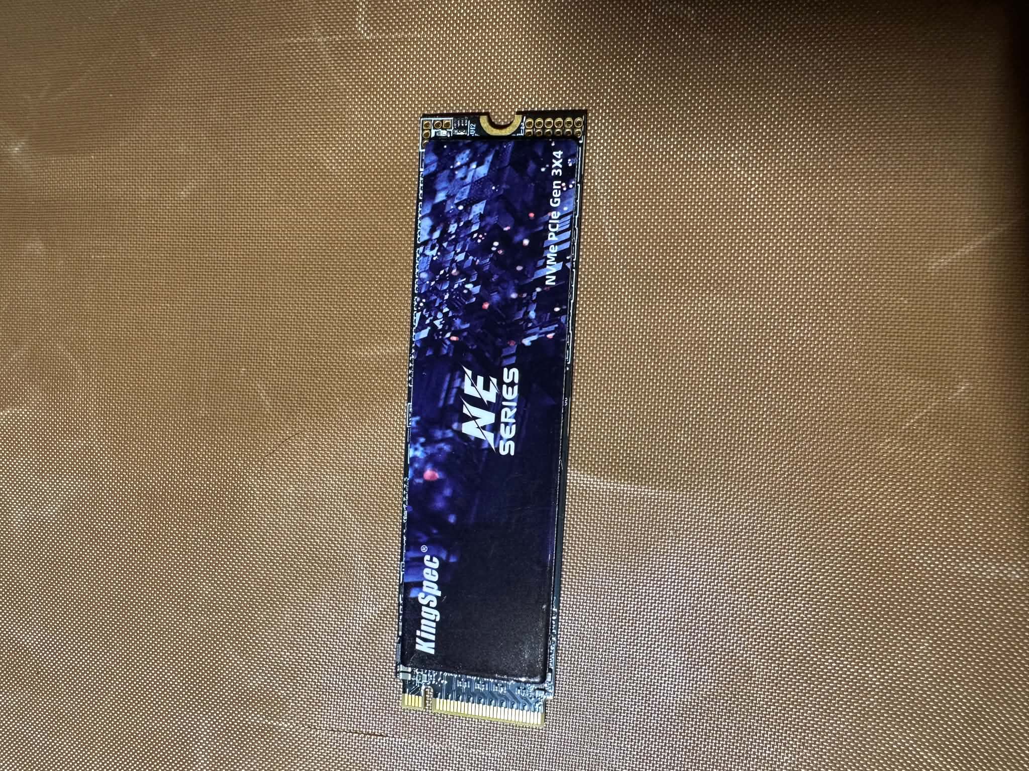 KingSpec NE Series 256GB M.2 NVMe PCIe Gen 3x4 SSD