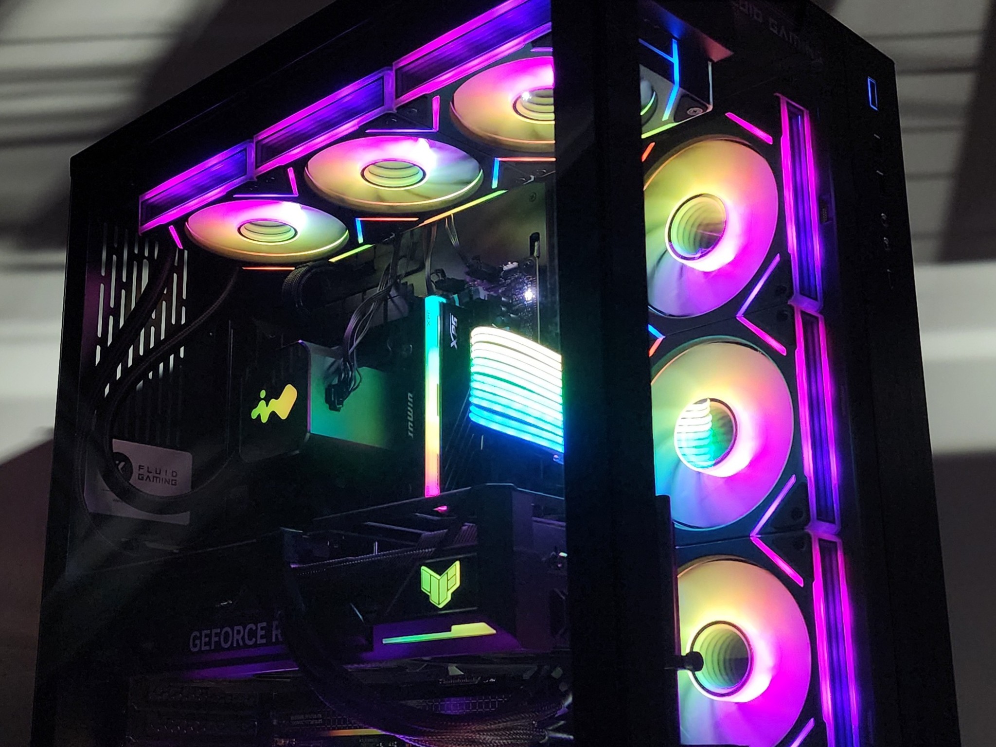 Gaming PC Ryzen 7 9700X 16GB RAM 1TB SSD RTX 4080 16GB Windows 11 Computer