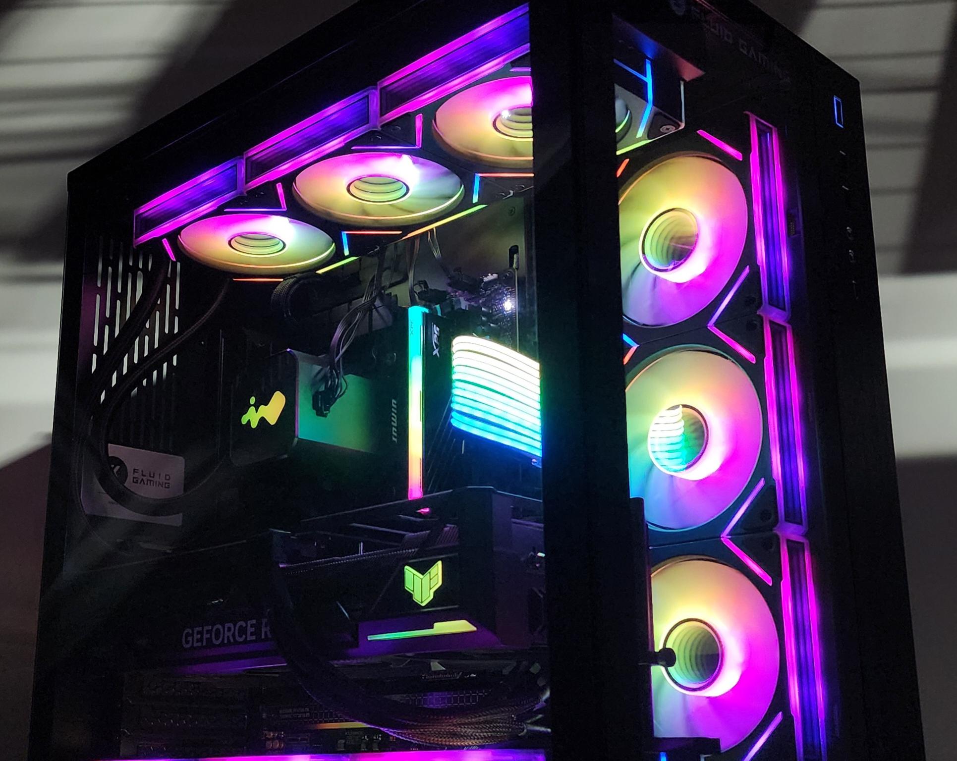 Gaming PC Ryzen 7 9700X 16GB RAM 1TB SSD RTX 4080 16GB Windows 11 Computer