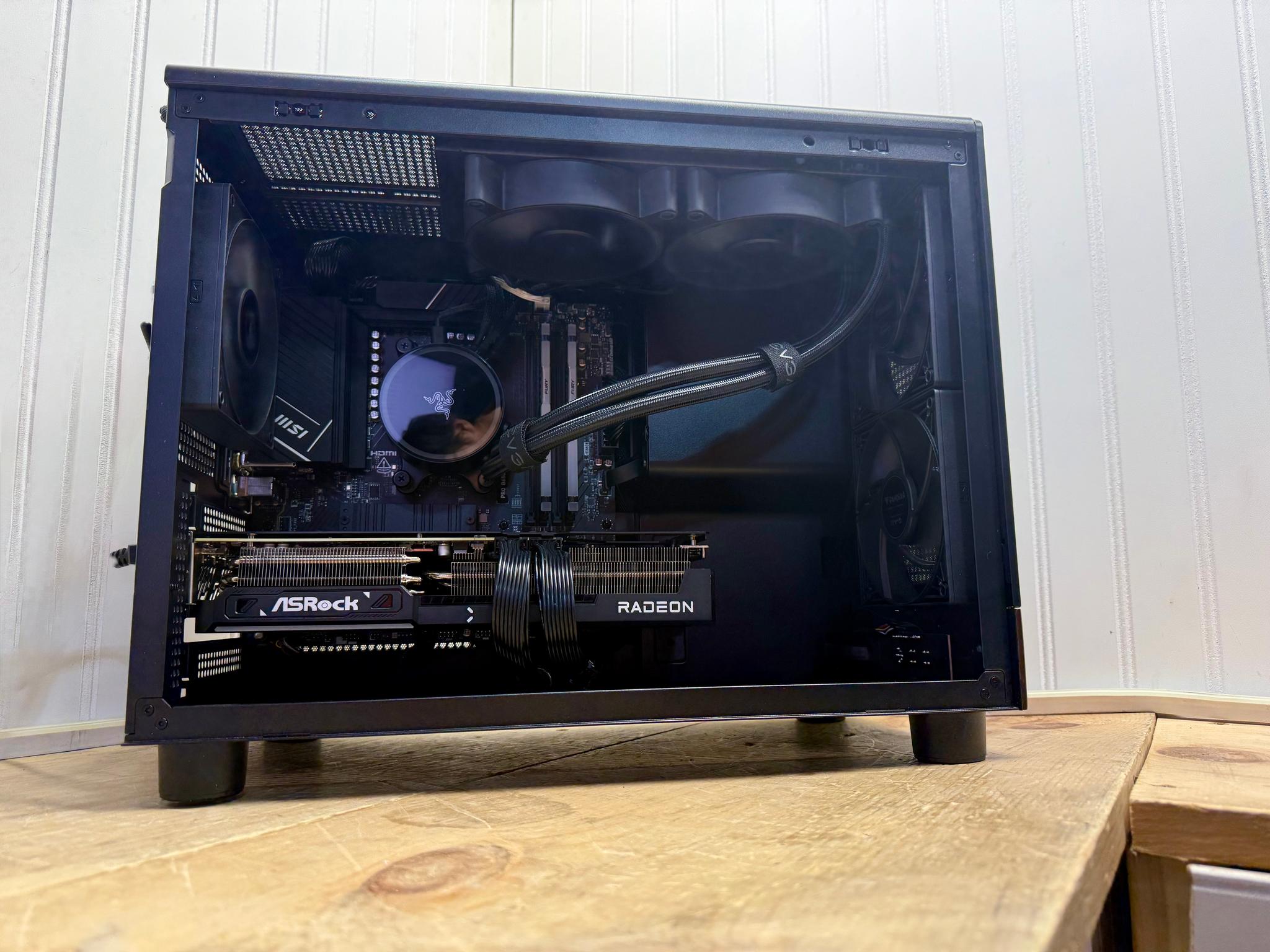 BLACK THUNDER V2 9070XT/ 7700/5TB storage/32G DDR5/850W B+ PSU/B650 shipping included for lower 48