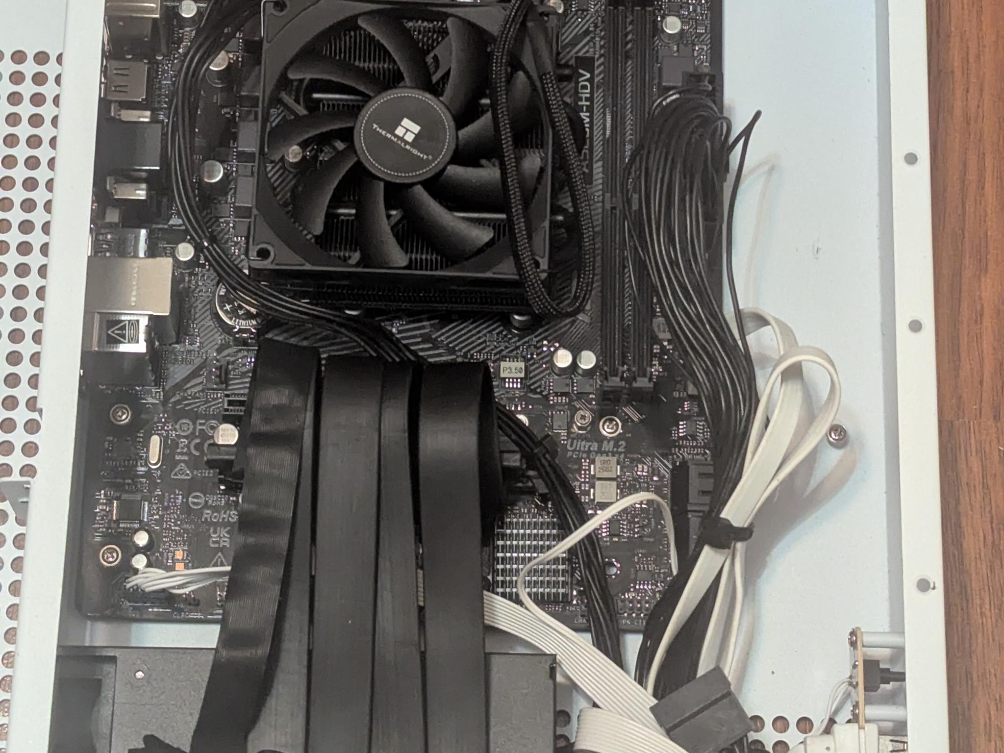 Unfinished SFF PC